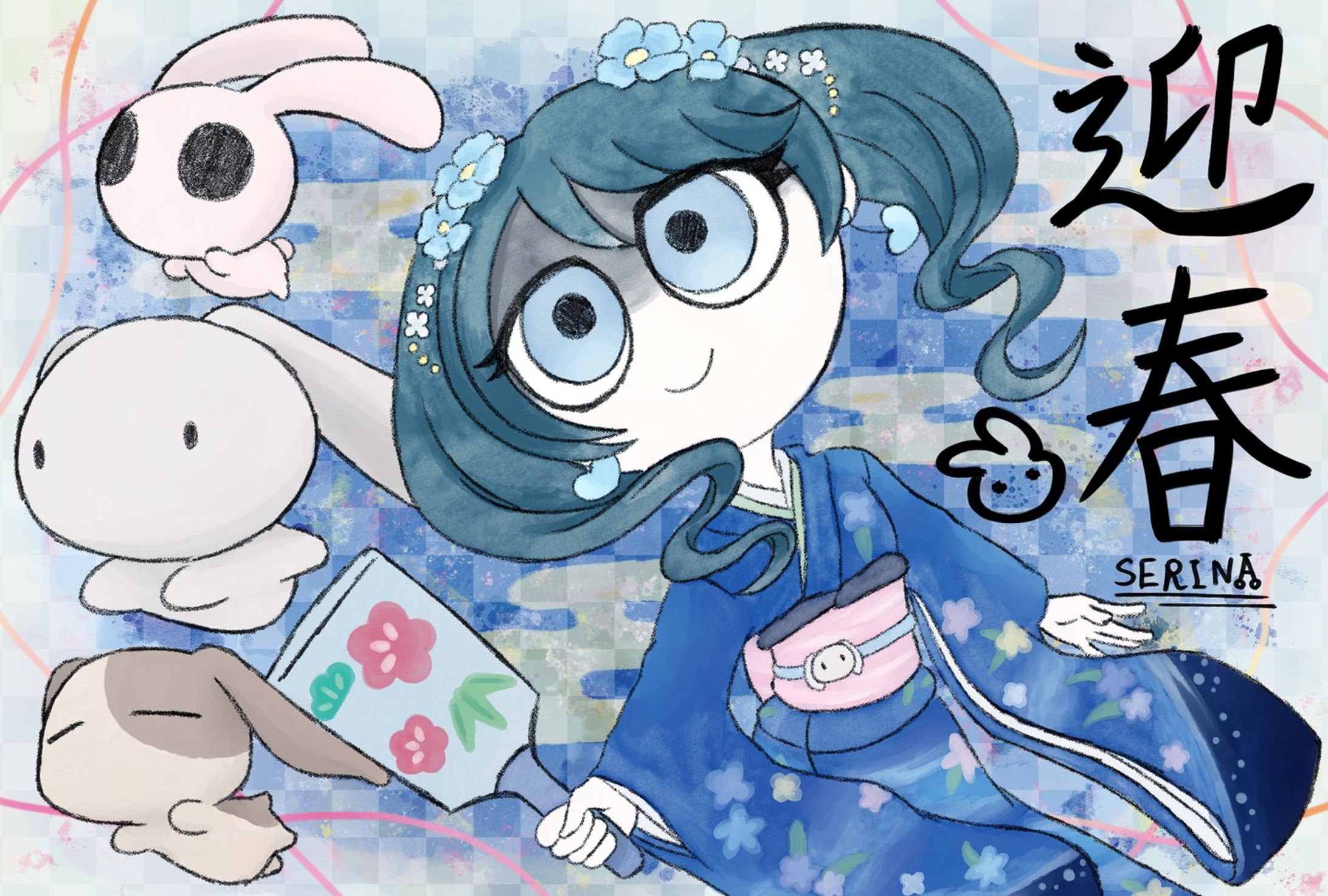 あけおめことよろ

#あけおめ #あけましておめでとうございます #happynewyear #illustration #originalcharacter #オリジナル #女の子 #うさぎ #卯年 #羽子板 #今年もよろしくお願いします #rabbit-1