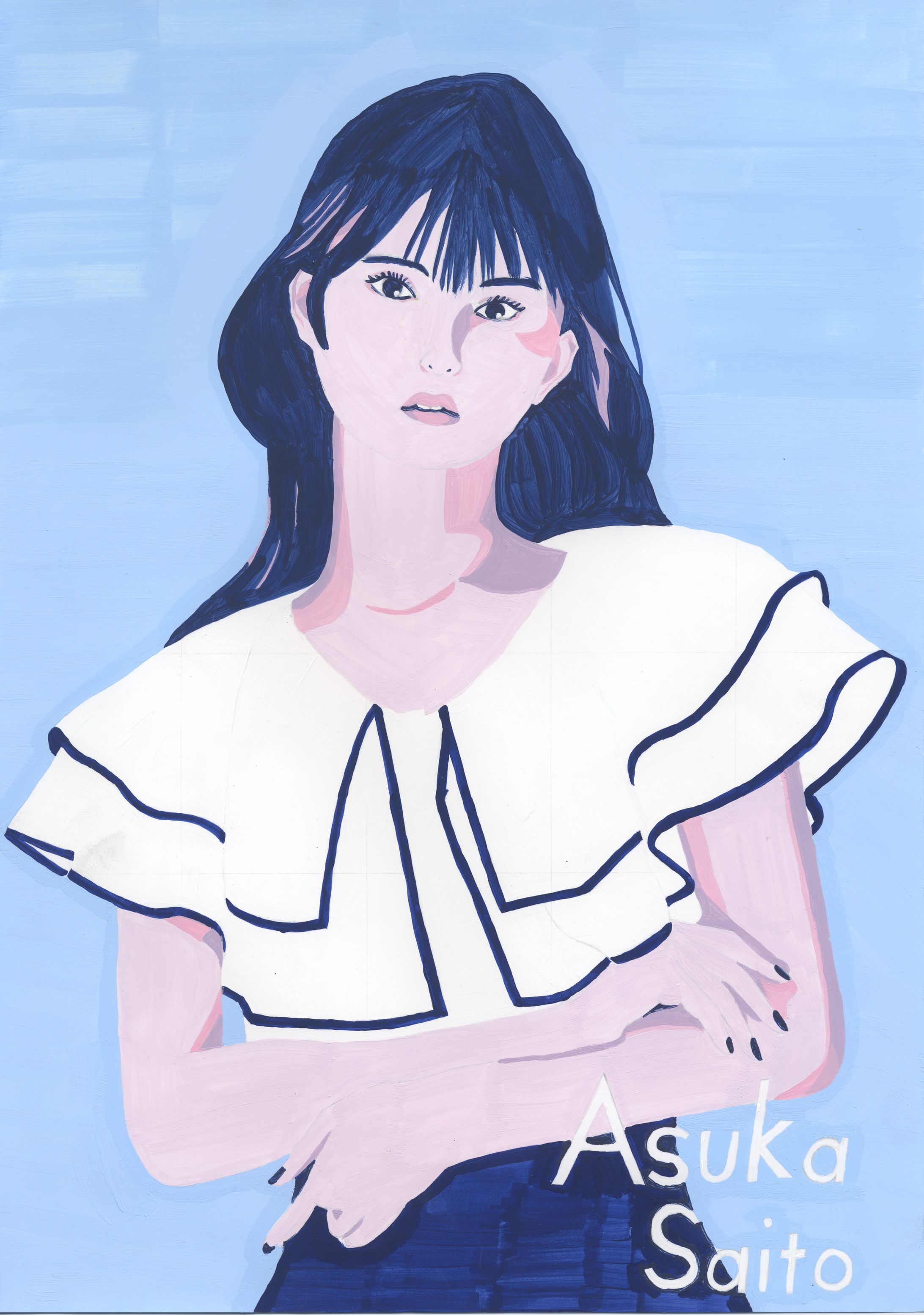 齋藤飛鳥　ポスタリゼーション-1