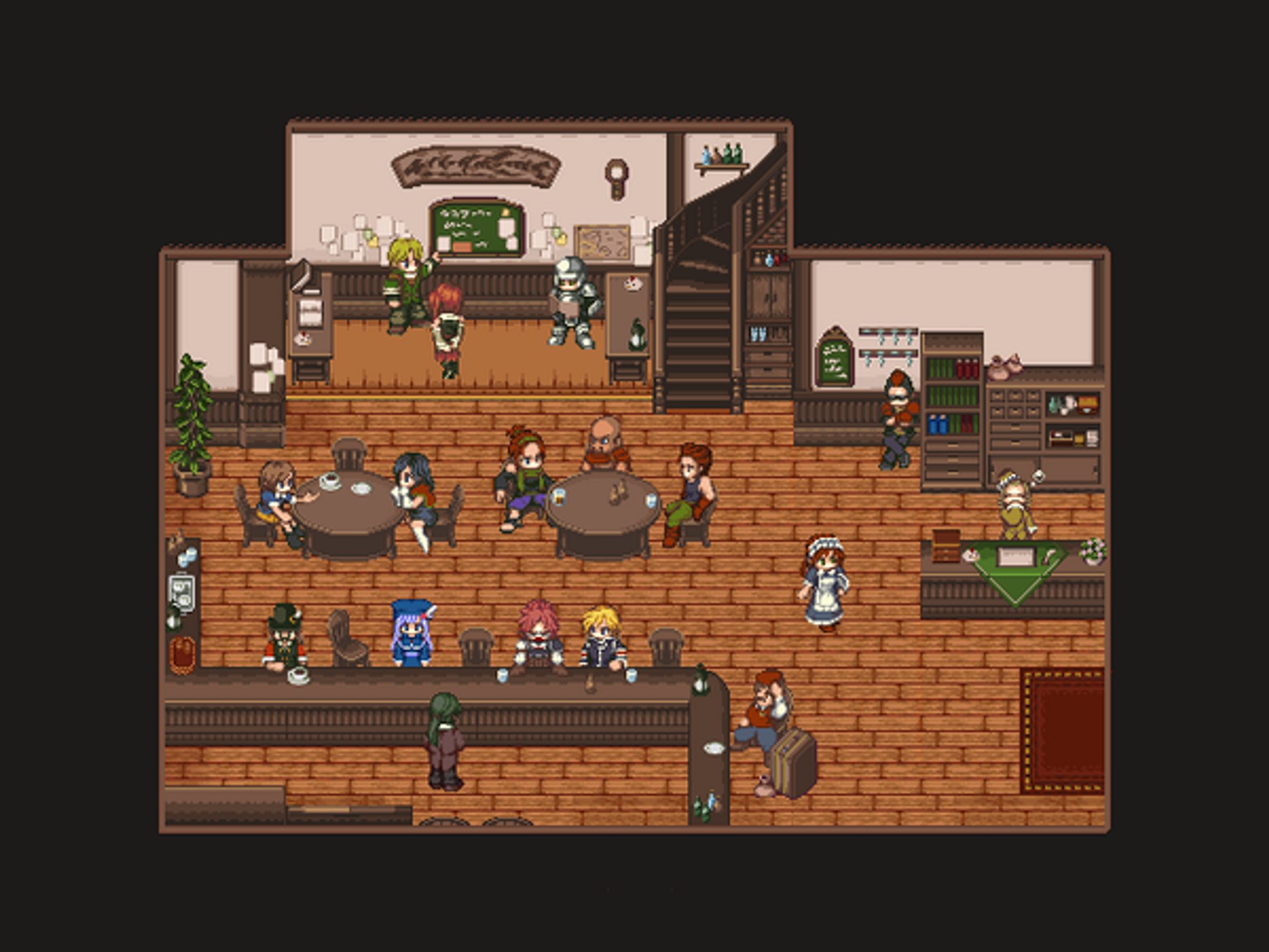 RPG風キャラクタースプライト-1