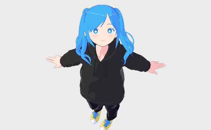 ユウナ　3Dモデル