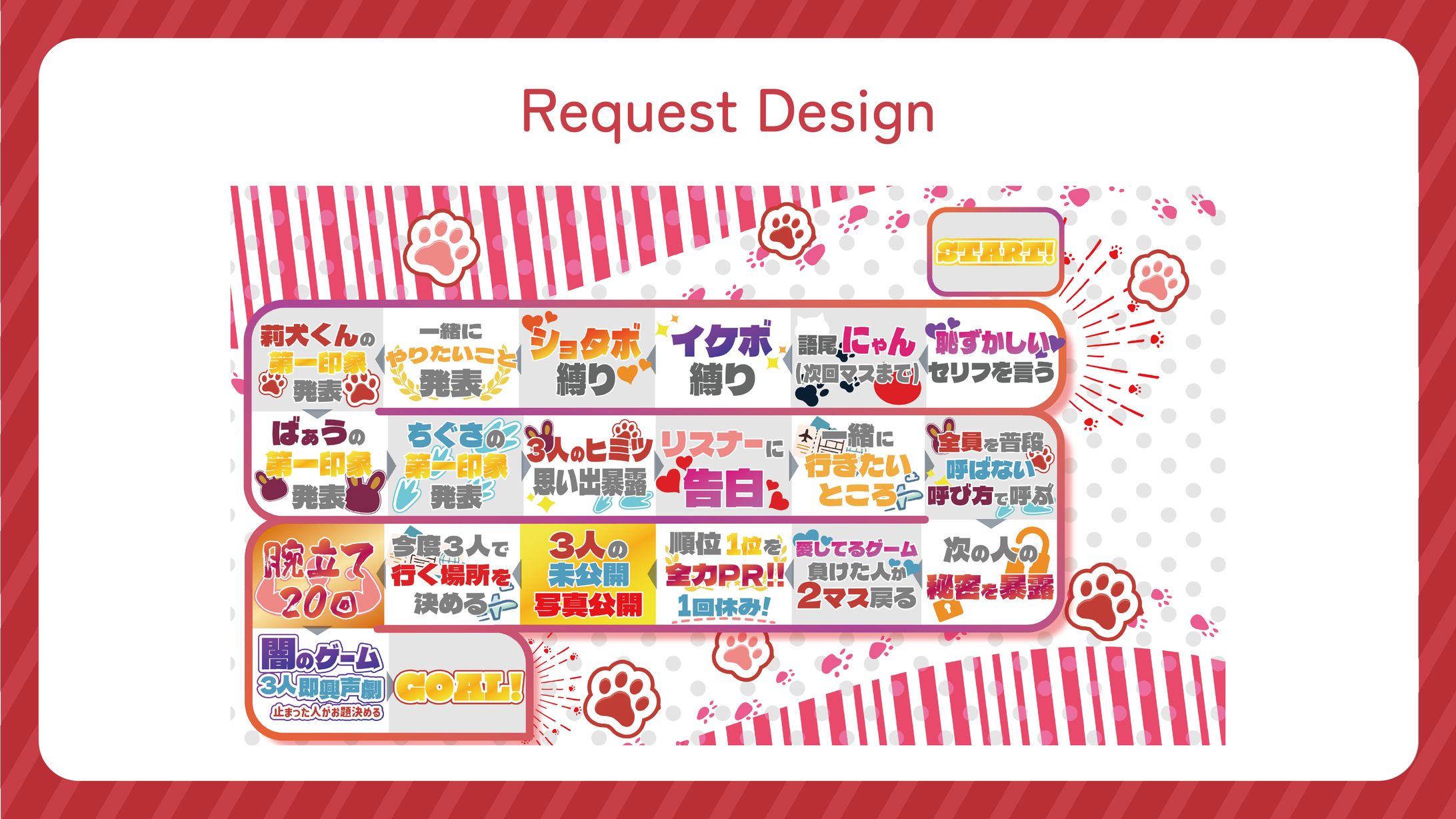 【莉犬くんあにぱに！プロジェクト】すごろくマス制作【STPR様】-1