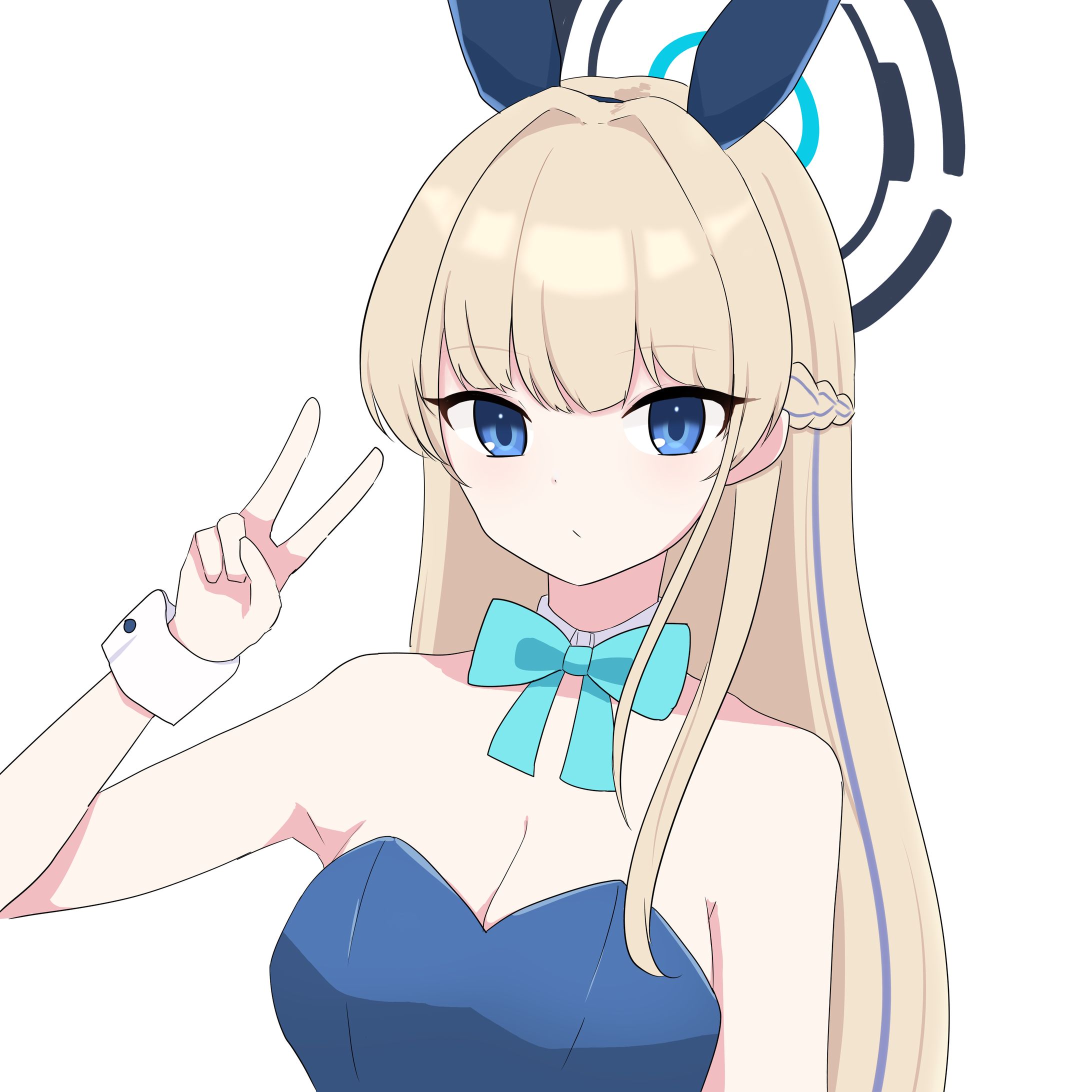ブルアカ　トキ　ファンアート-1
