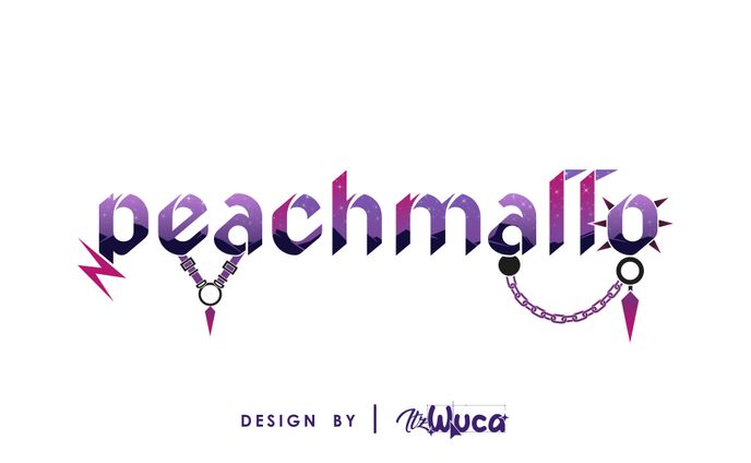 Peachmallo's Logo Design + Banner