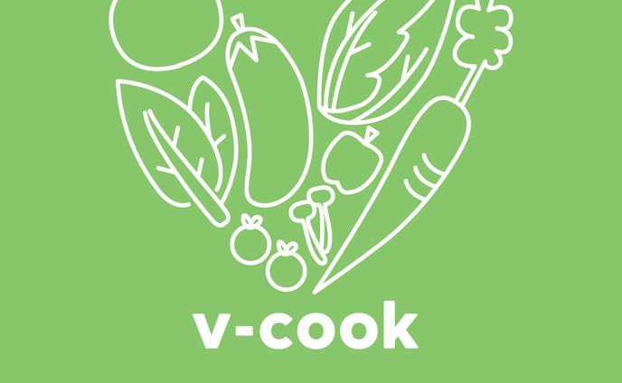 ヴィーガン向けレシピサイトのロゴデザイン(cocoda! Daily Graphic)