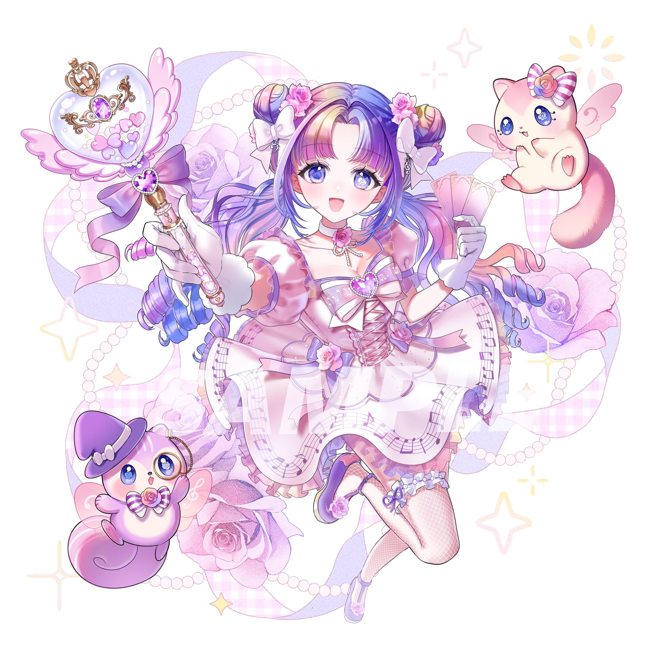 奏乃音おんぷ様　新衣装イラスト-1