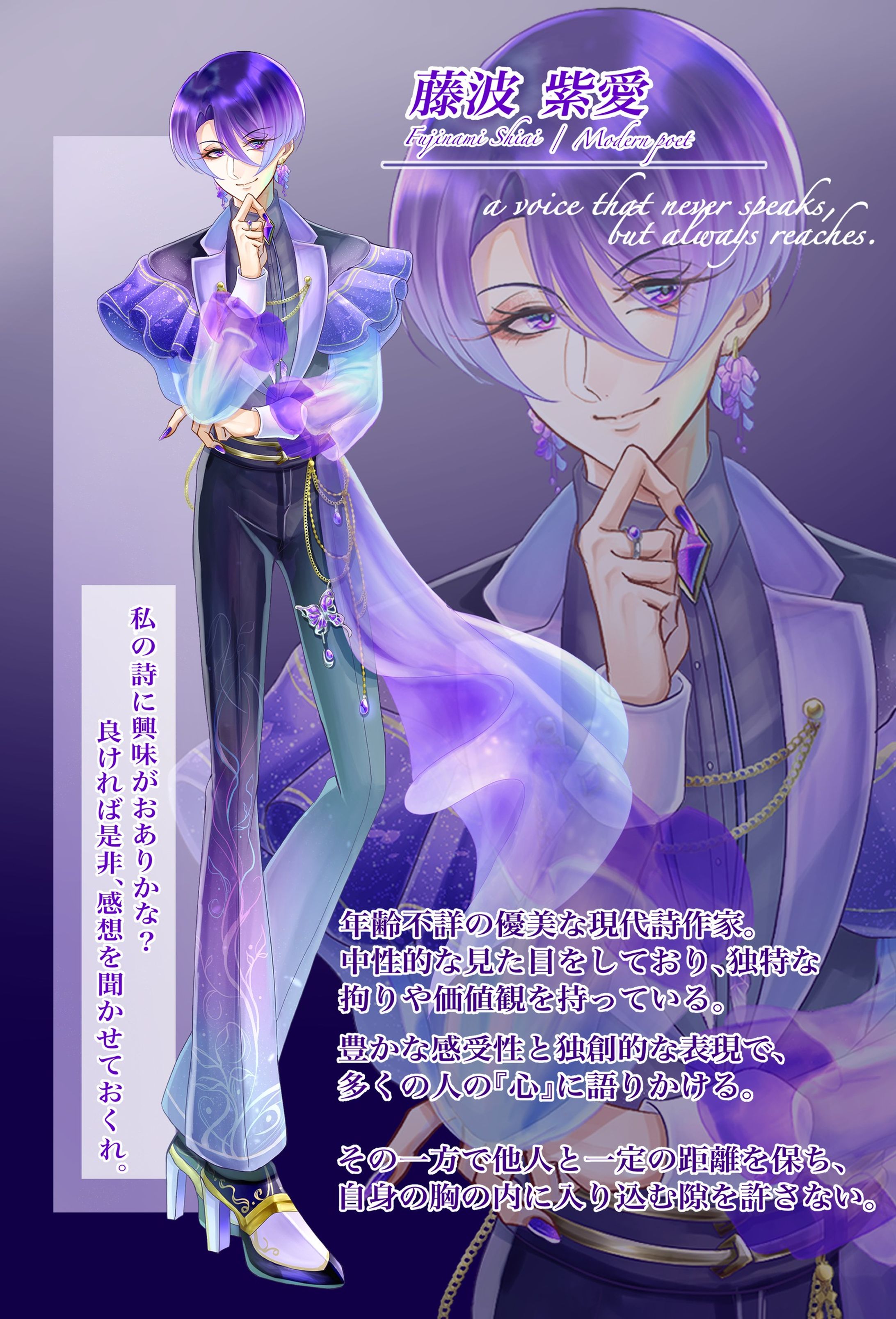 オリジナルキャラクター　藤波紫愛-1