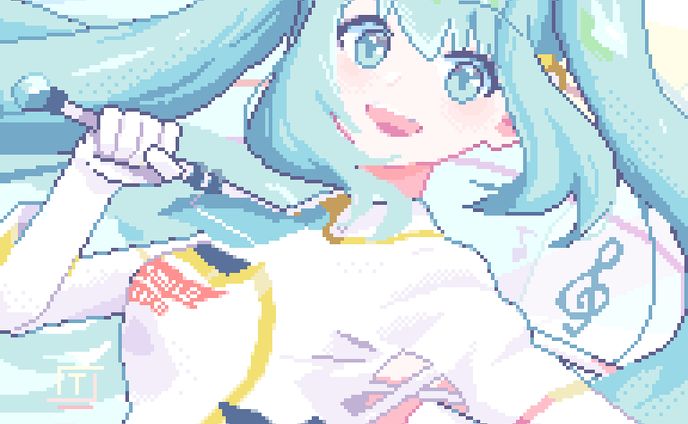 ドット絵、original character