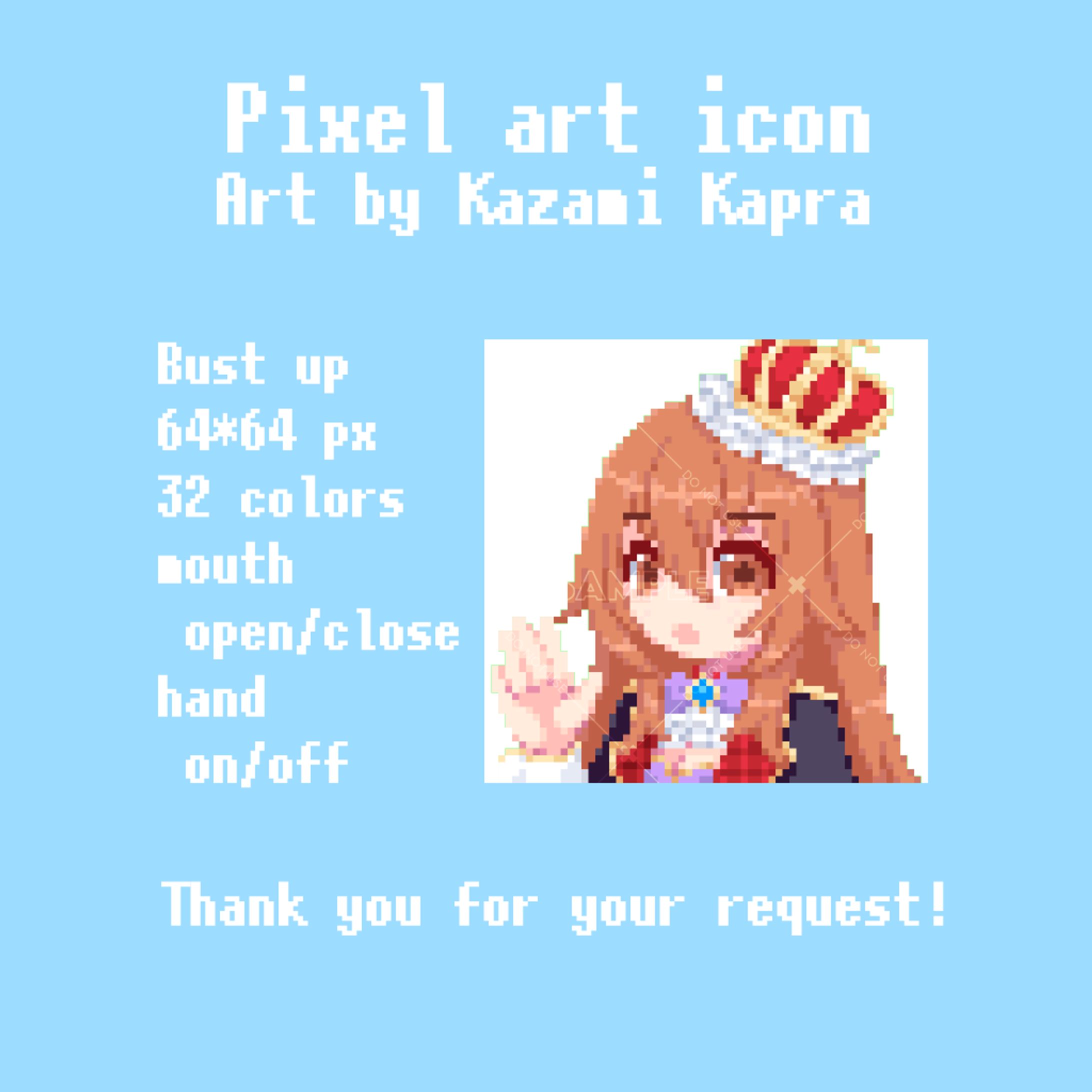 配信画面用ドット絵アニメーション-1