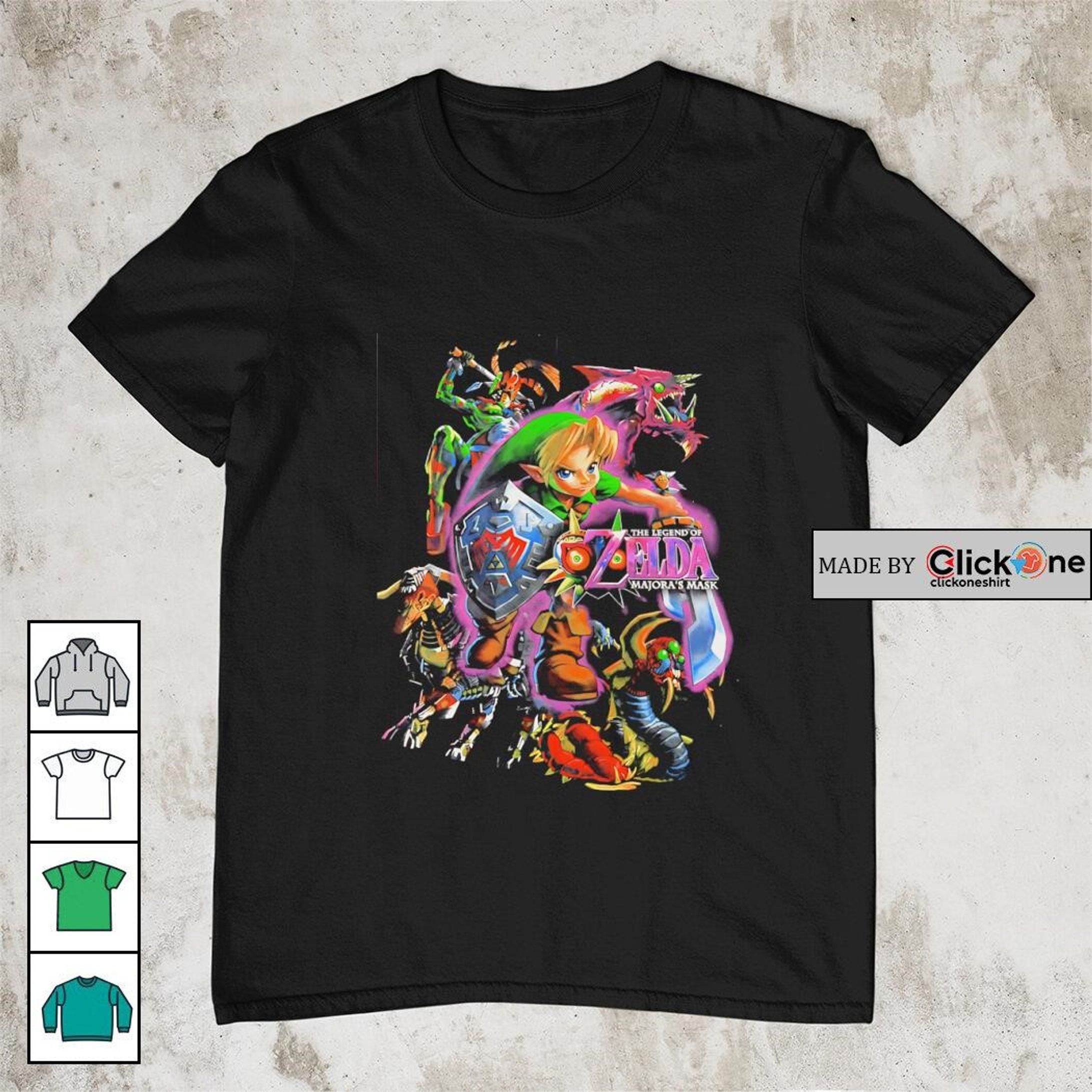 Moonfall Echo – Dark Fantasy Mask Tribute Tee-1