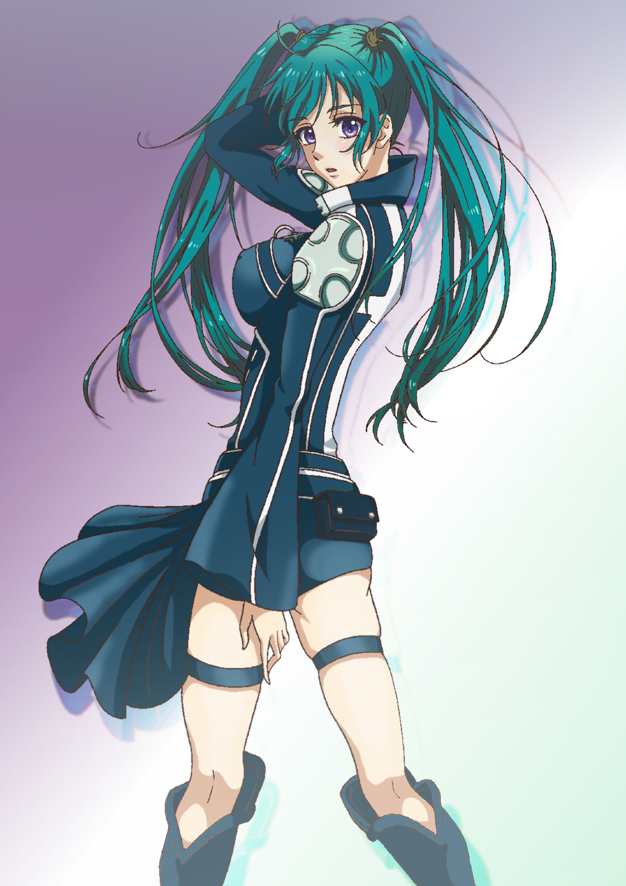 【カラーイラスト】Dグレ_リナリー-1