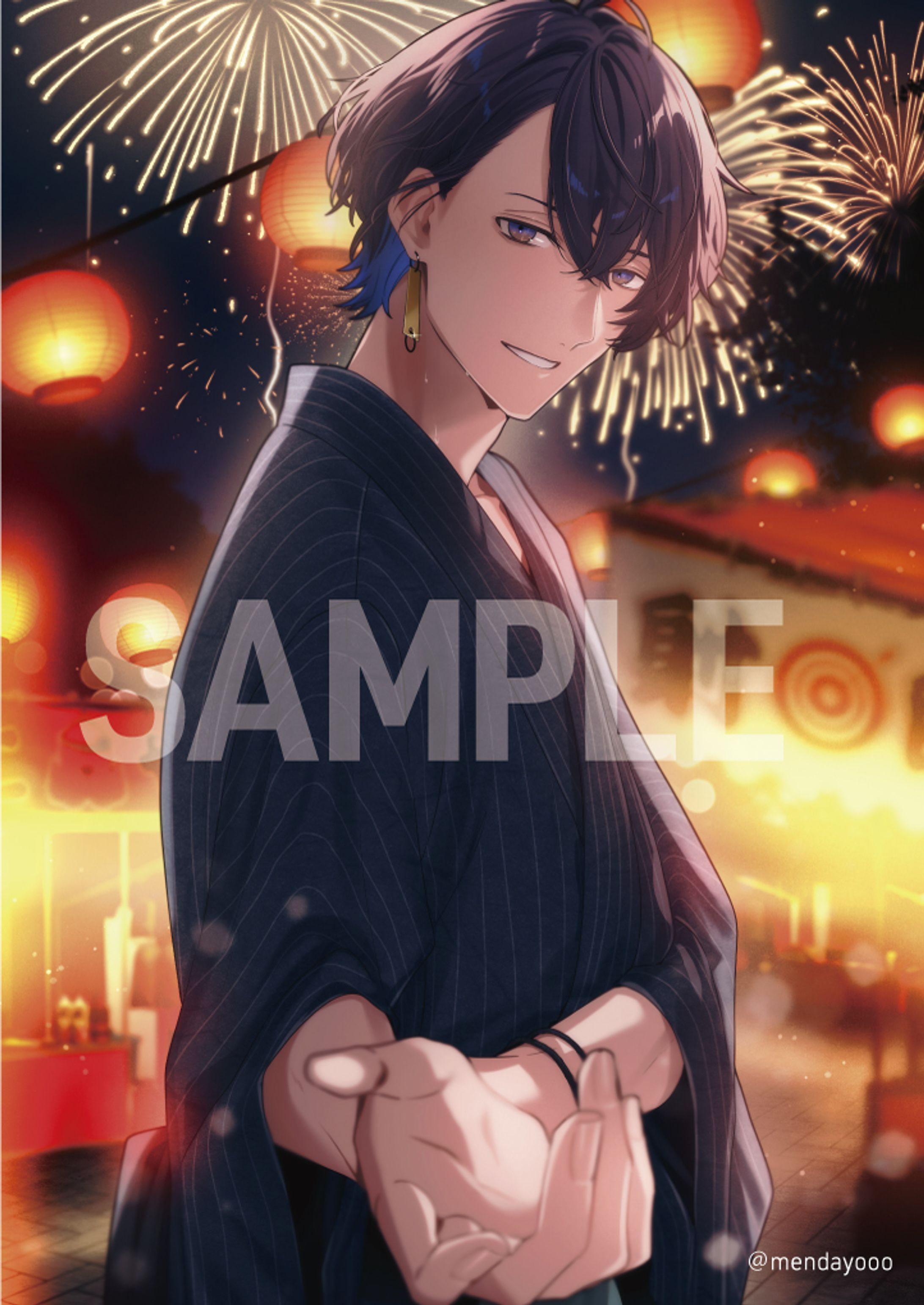 【お仕事】個人VTuber様-一枚絵の作成-1