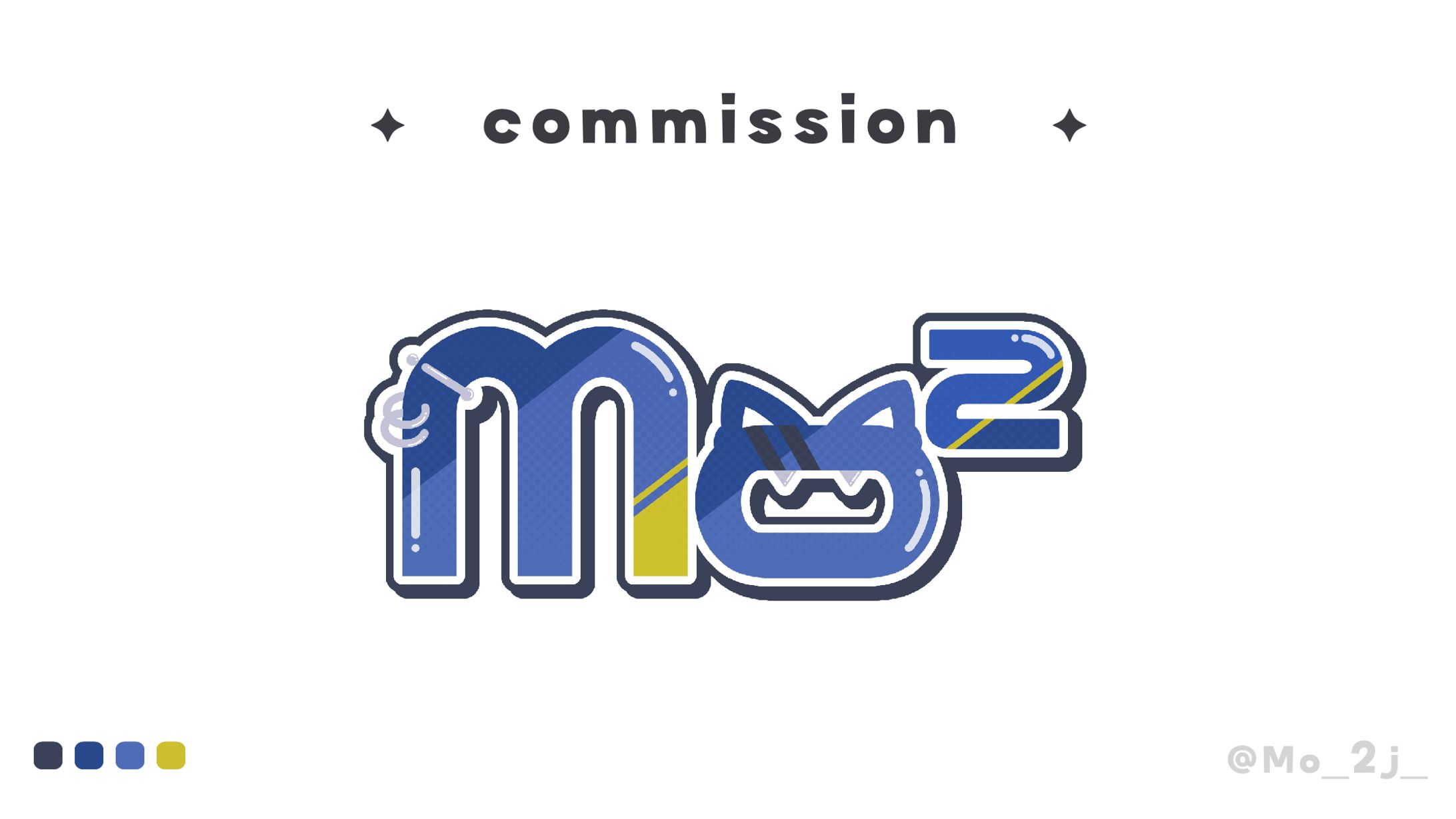 ネームロゴ / Mo²-1