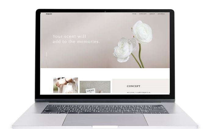 ＜Webサイト制作＞D2Cサイト