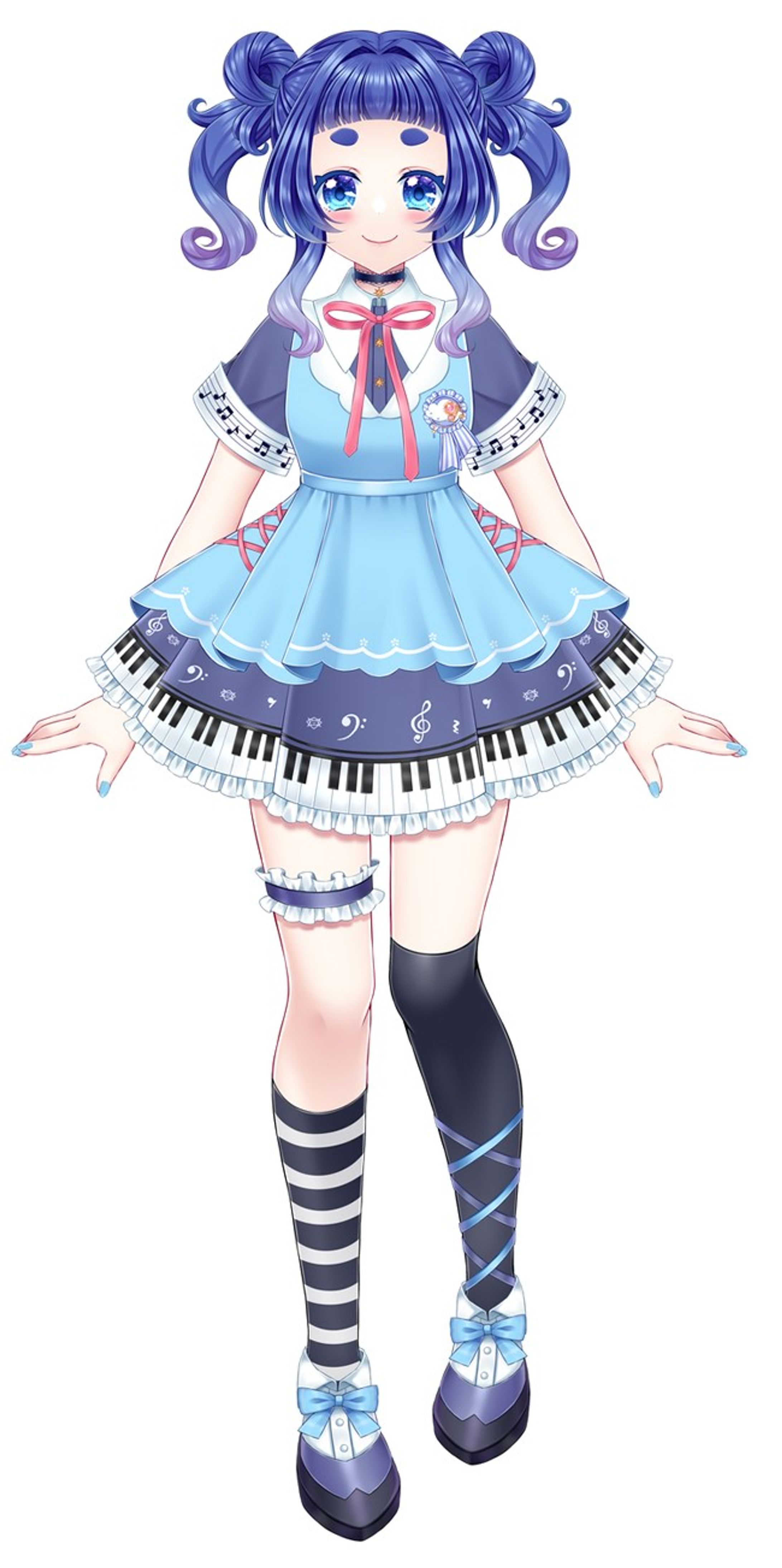 【VTuber】日乃空丸‐デザイン‐パーツ分け担当-1
