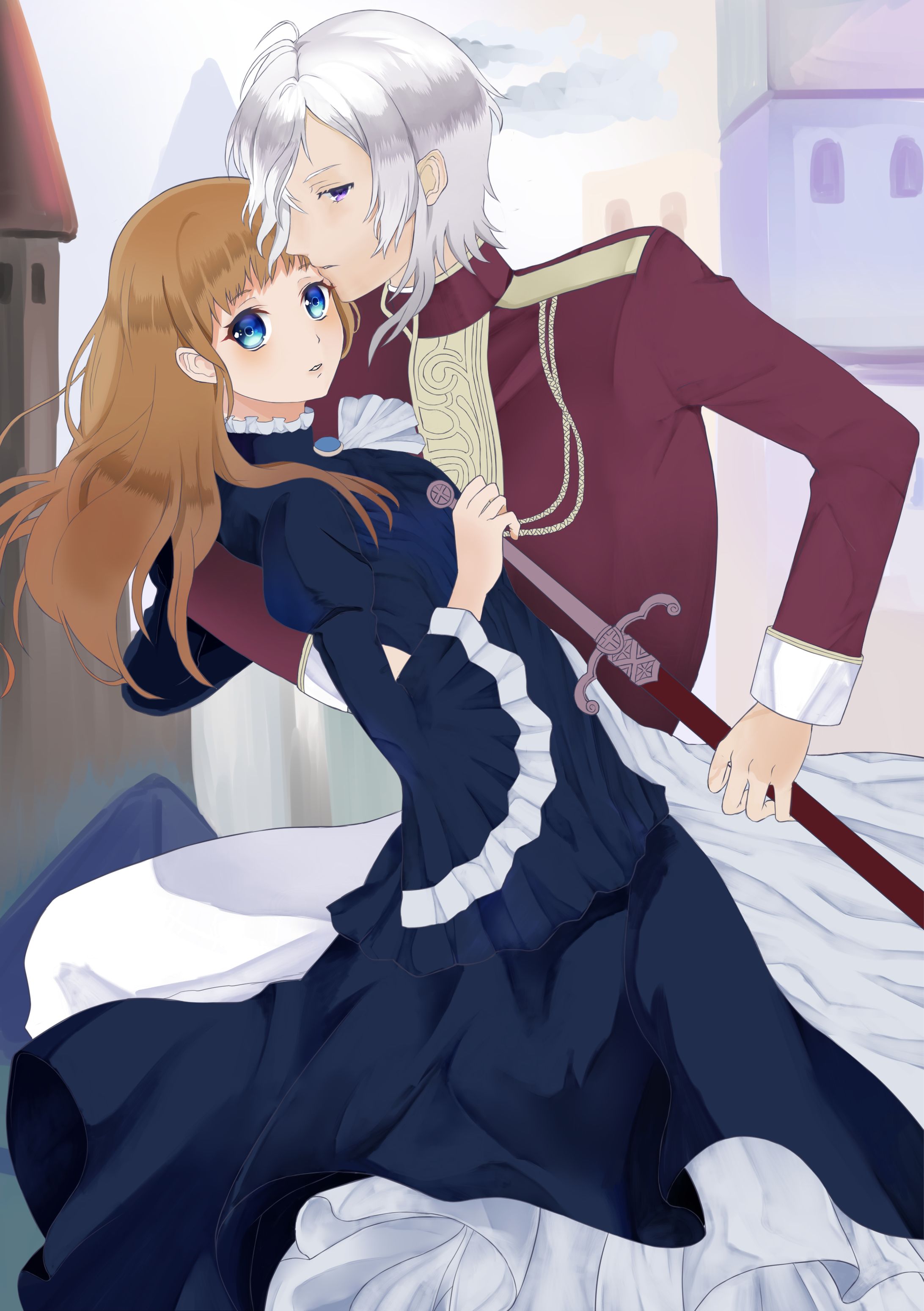 少女向け文庫みたいな表紙が描きたかった-1
