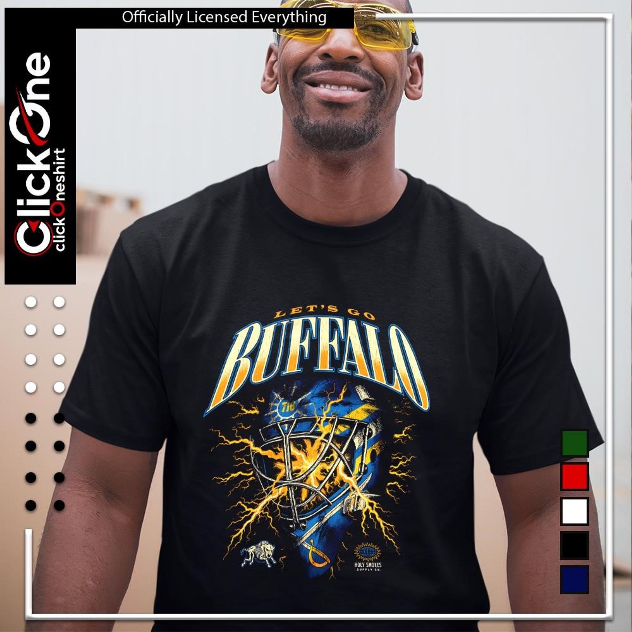 Thunder Ice – Buffalo Hockey Energy Tee-1