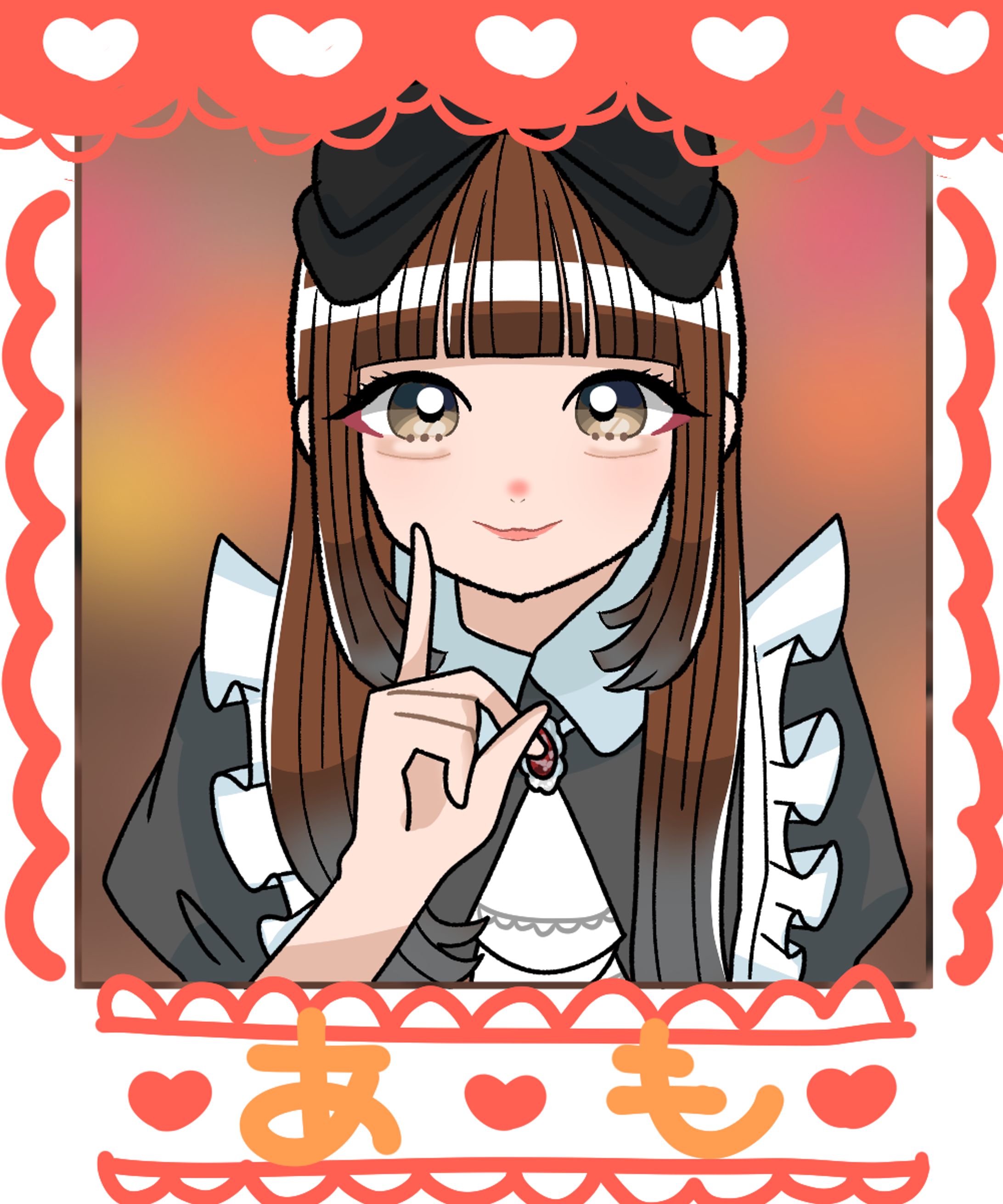 おれのメイド。様　所属メイドイラストデザイン-1