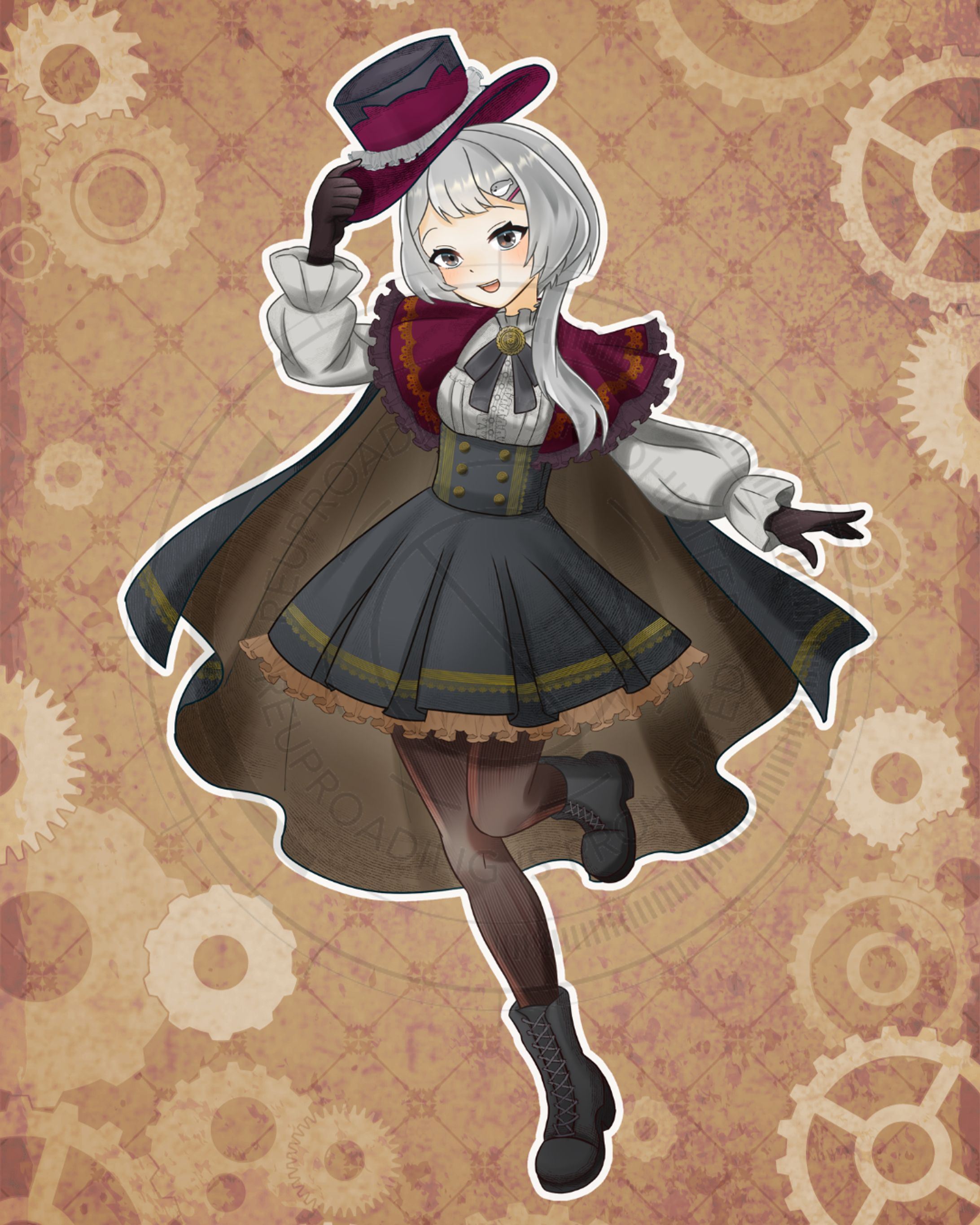 満時音ぬいさん（オリジナル衣装）-1