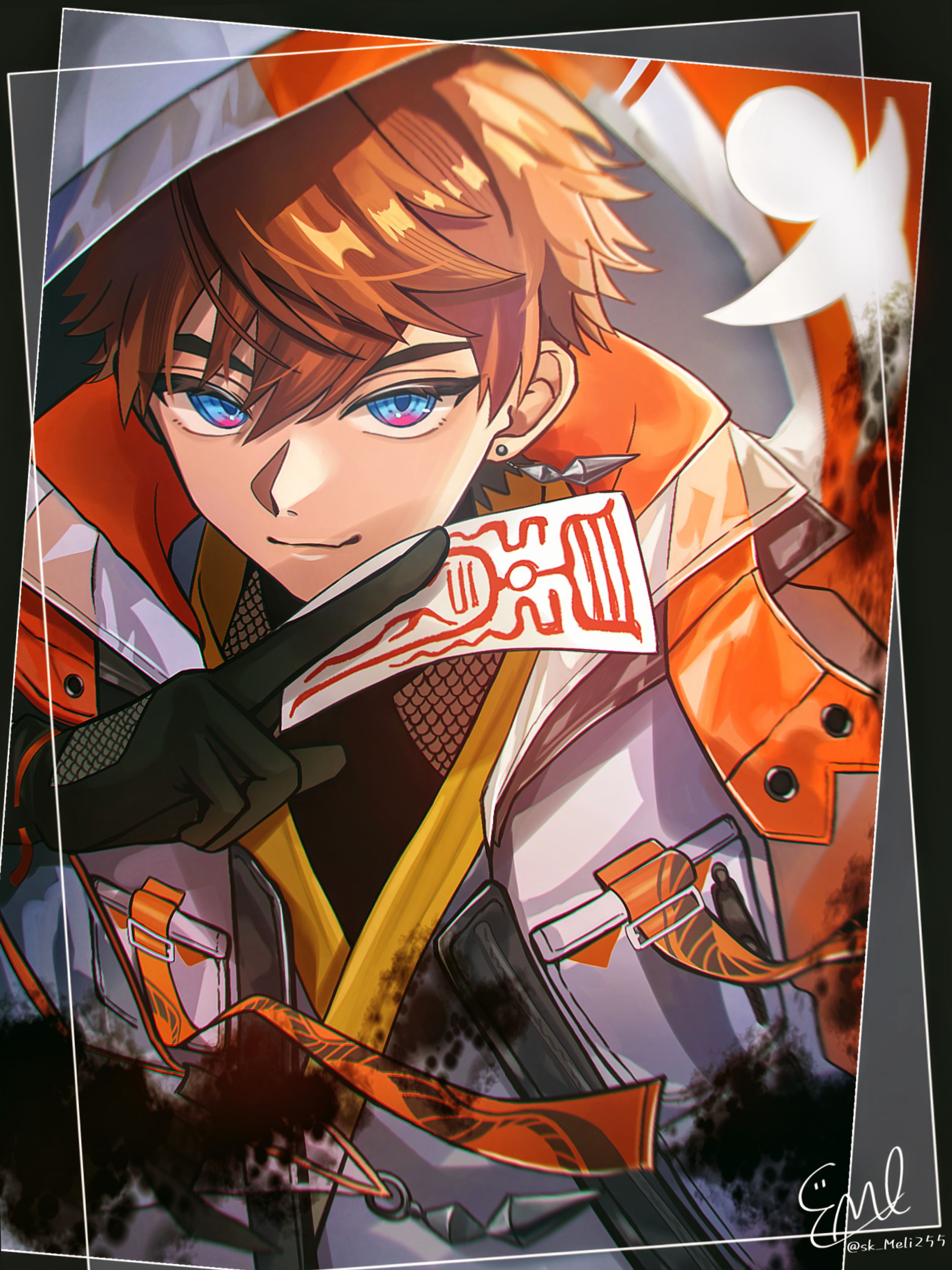 ファンアート①(企業VTuber様、単体絵)-1