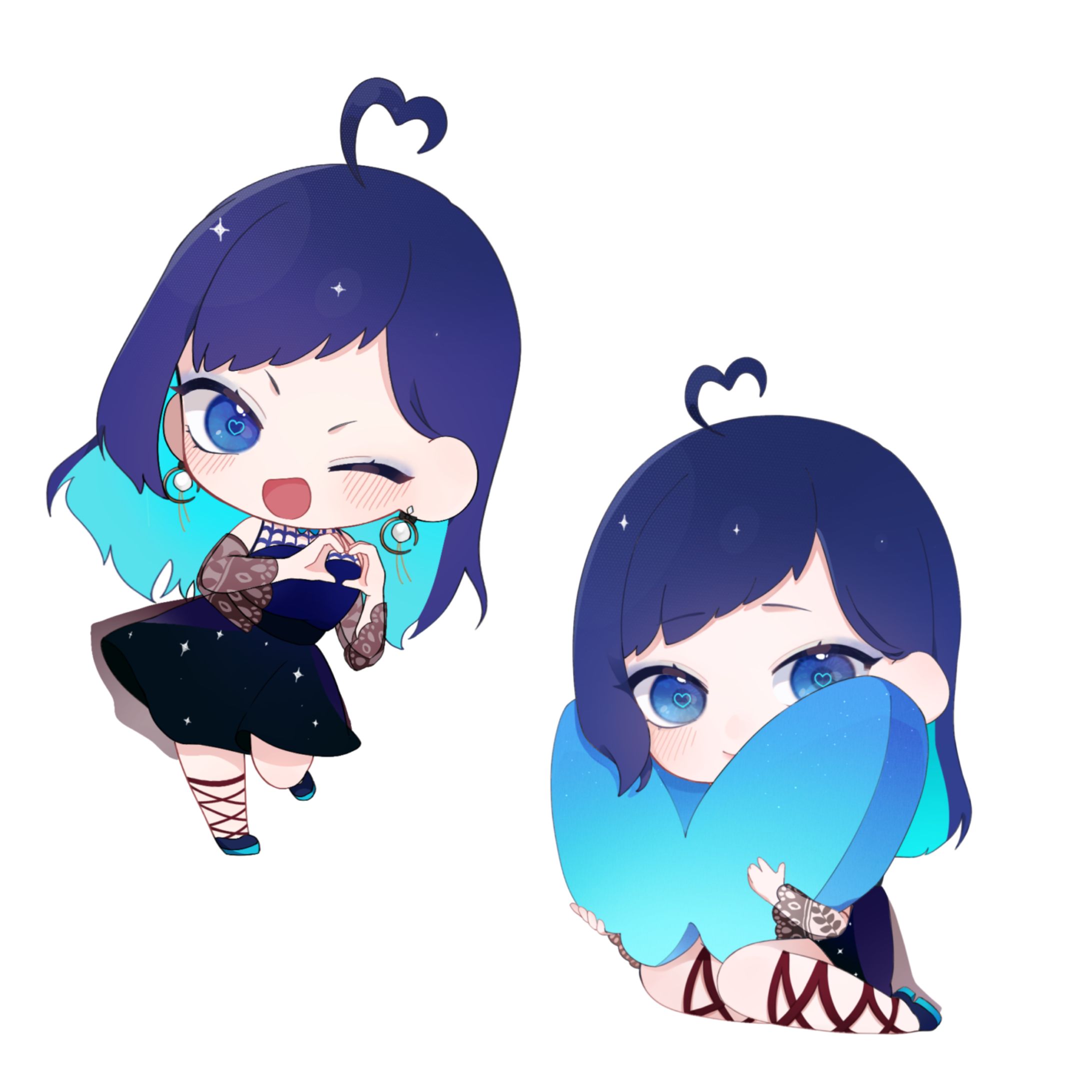 《VTuber》水田瑠璃さんのオリジナルグッズのイラスト-1