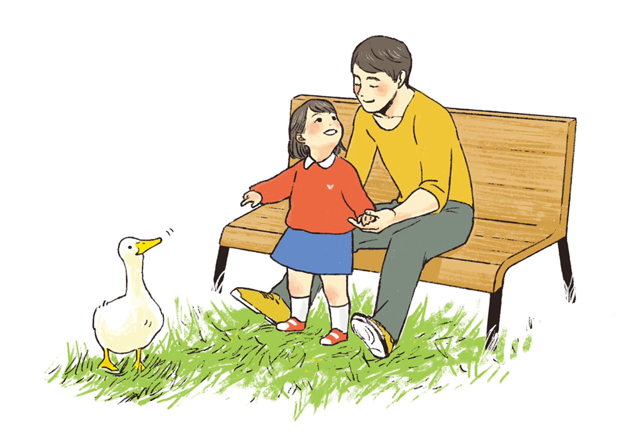 イラスト：家族-1