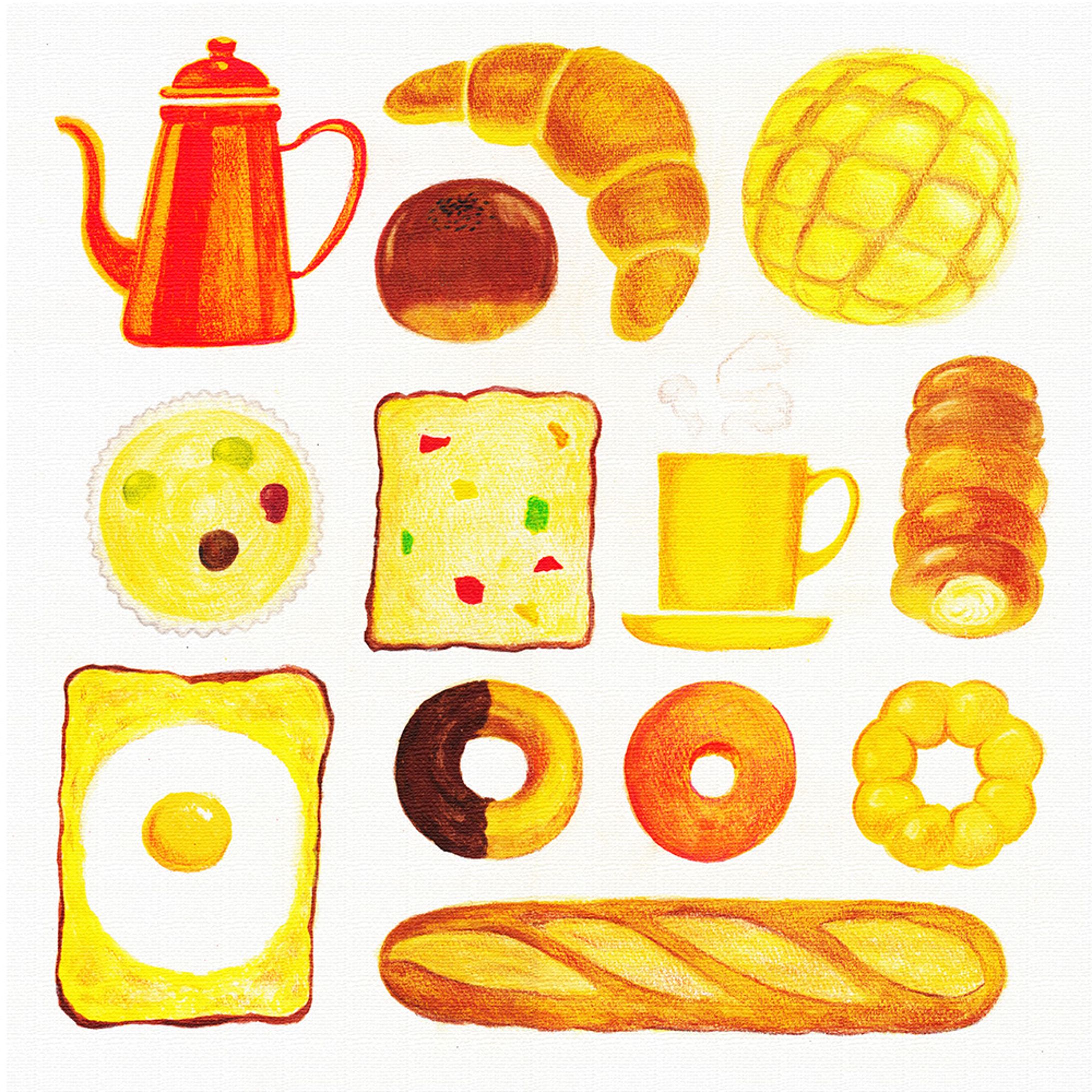 パンのイラスト-1