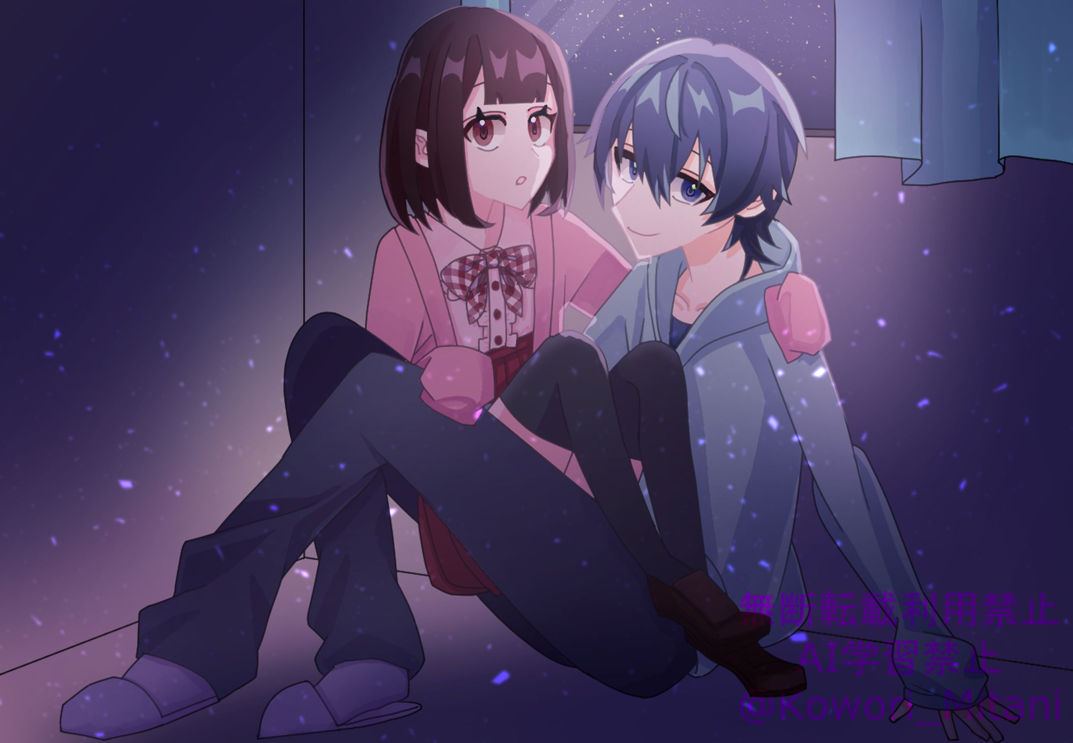 創作男女　おにロリ-1