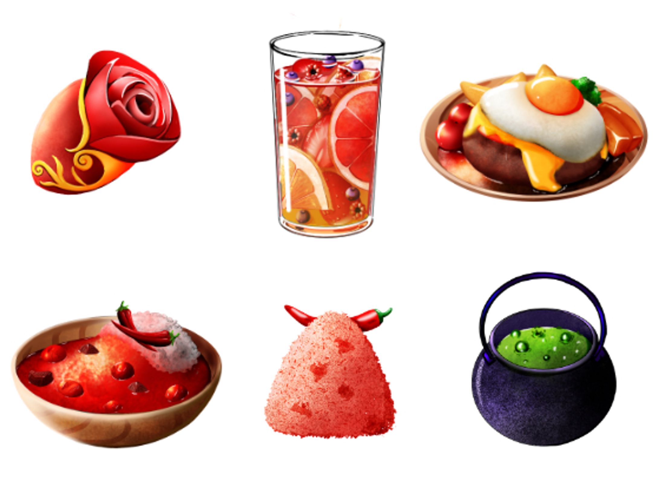 ファンタジーにありそうな想像料理イラスト-1