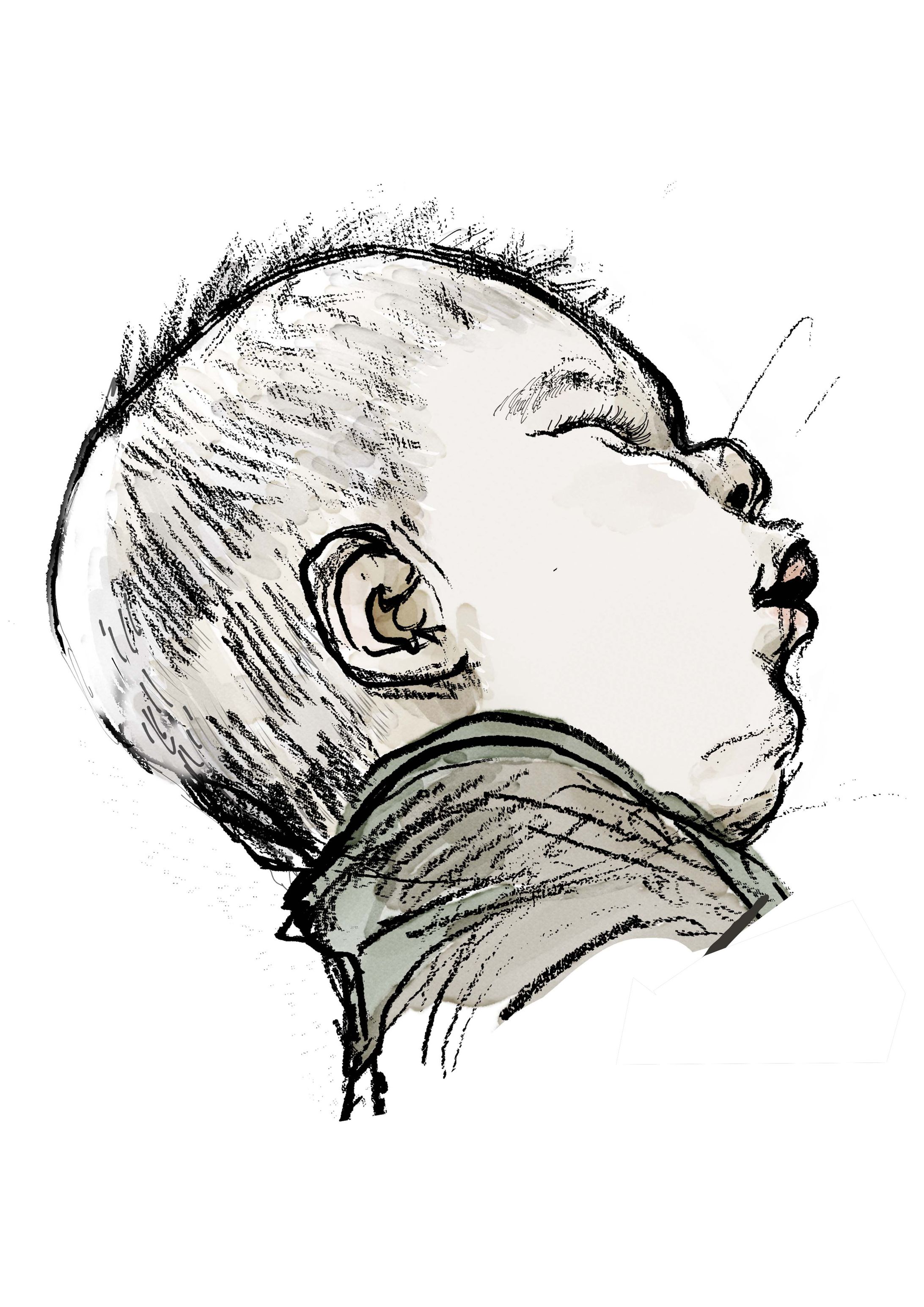 こどもの似顔絵-1