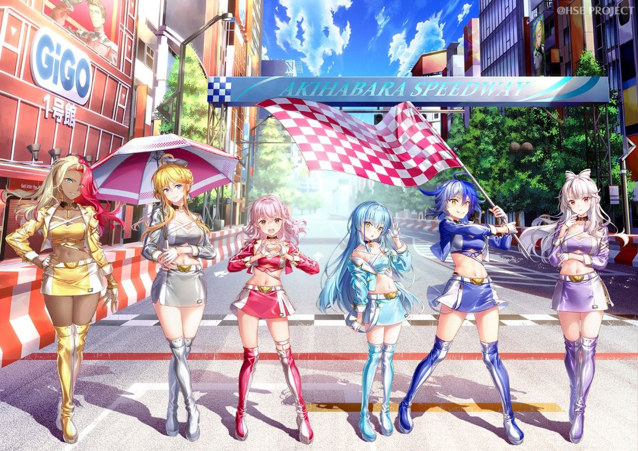 HIGHSPEED Étoile　GiGOコラボイラスト-1