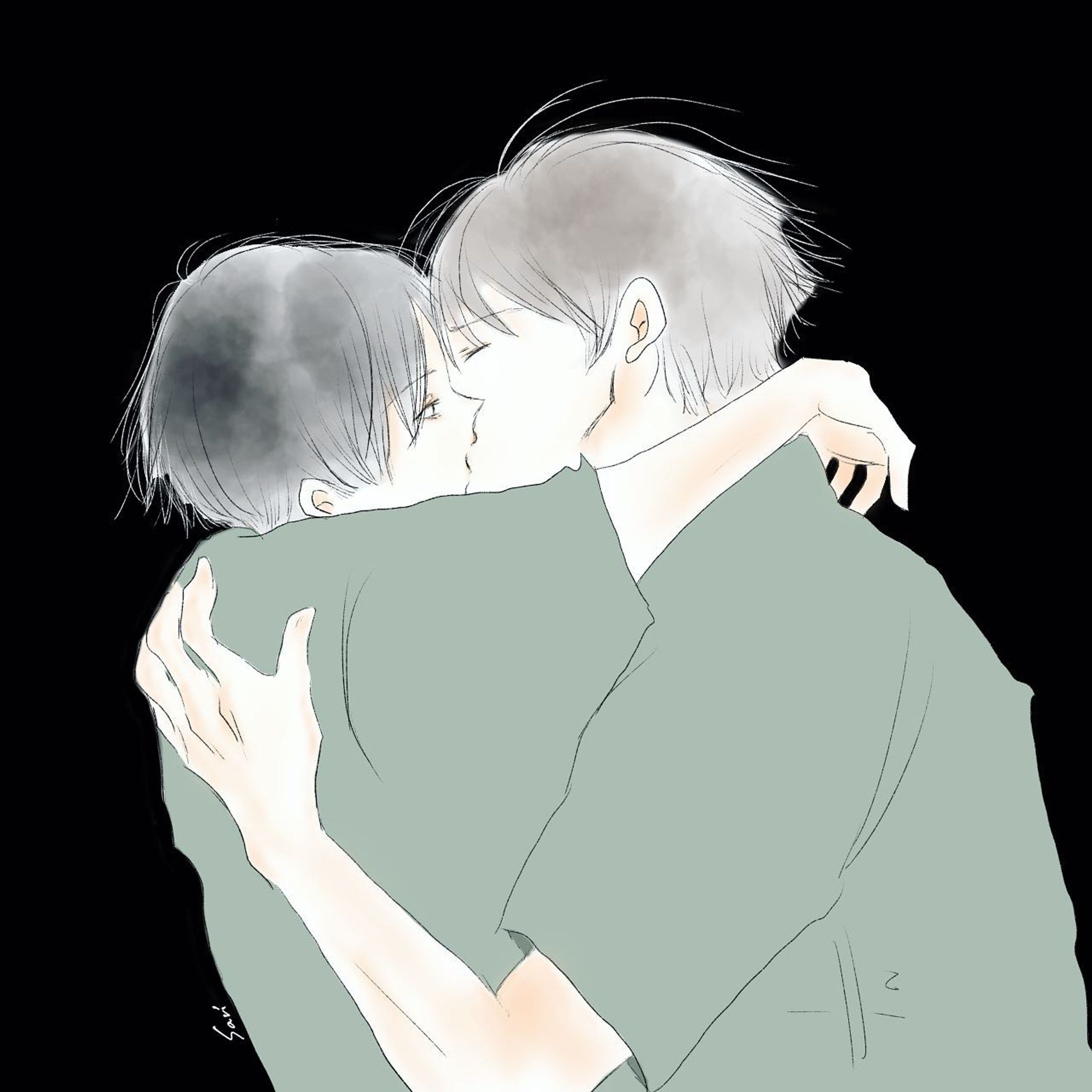 イザナウ

‎⋆ ･‎⋆ ･‎⋆ ･‎⋆ ‎⋆ ･‎⋆ ･‎⋆ ･‎⋆ ‎⋆ ･‎⋆ ･‎⋆ ･‎⋆
前回投稿、
沢山のメッセージやリアクション
有難うございました‼︎
励みになり、、
今回含めて残り二枚投稿、
見て下さると嬉しいです𓈒◌

二枚目は色を変えて
誘う（いざなう）雰囲気出ていたら…と思って
添えさせて頂きました。

台風、大雨、皆様お気をつけて‼︎‼︎

#イザナウ 
#kiss #キスシーン 
#シンプルイラスト 
#男子イラスト 
#創作イラスト
#男の子イラスト 
#創作男子 
#創作男子イラスト 
#絵描きさんと繋がりたい 
#イラスト好きな人と繋がりたい 
#漫画好きな人と繋がりたい 
#創作bl #同性愛 
#軽美術部 
#軽美術部のみんなでフォローし合おう 
#cjのろりに絵を見てほしい 
#illustration #插图 
#anipiccom #イラスト 
#anipraillustration 
#creatorsfile 

@keivi.jp
@creatorsfile 
@anipraillustration-1