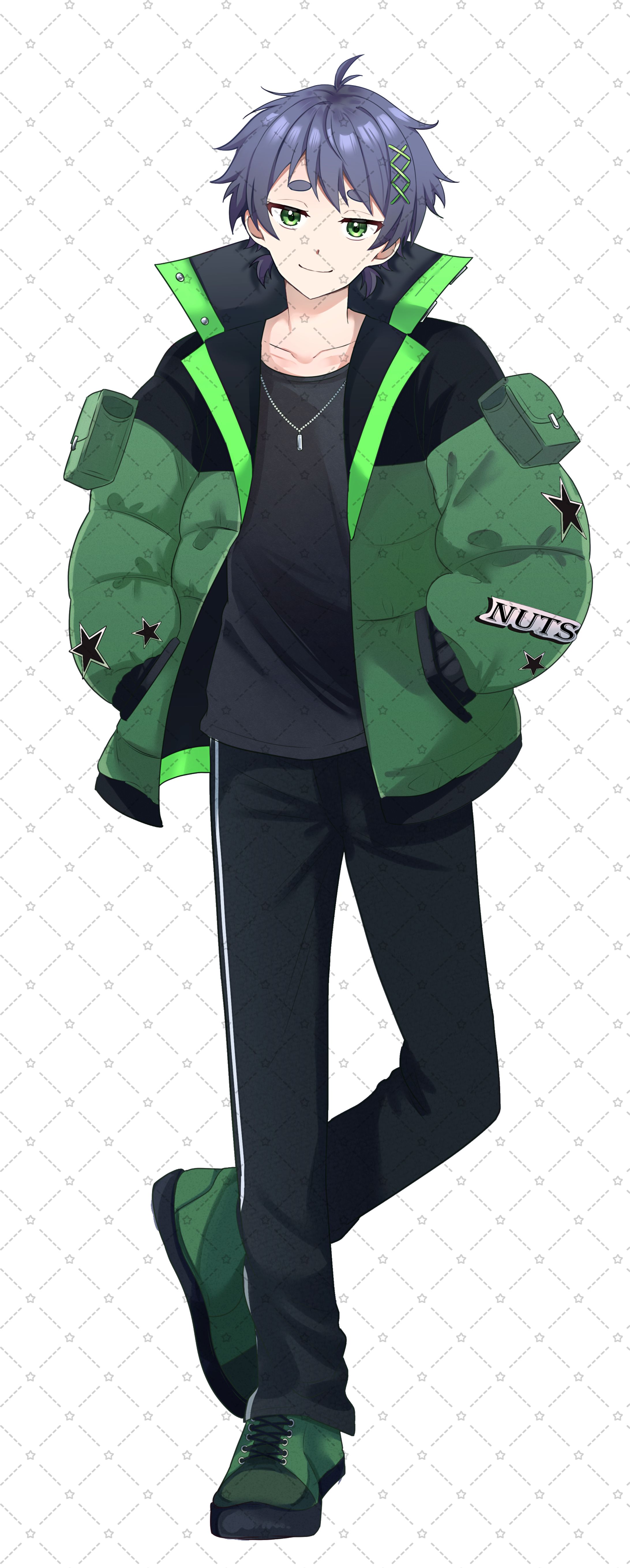 ラフな格好の男性-1