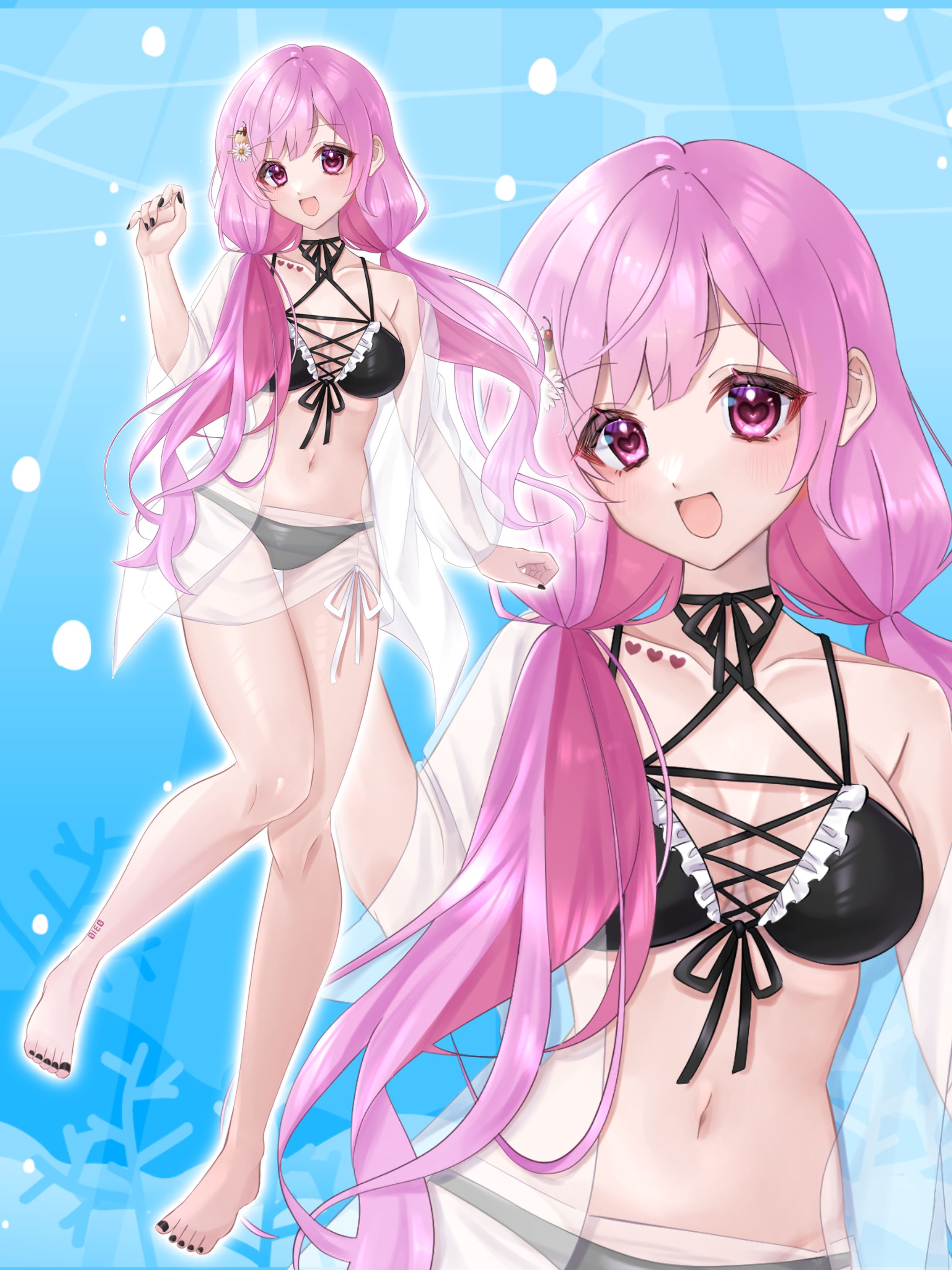 【ご依頼】イチカワヒナ 様 水着衣装【立ち絵】-1