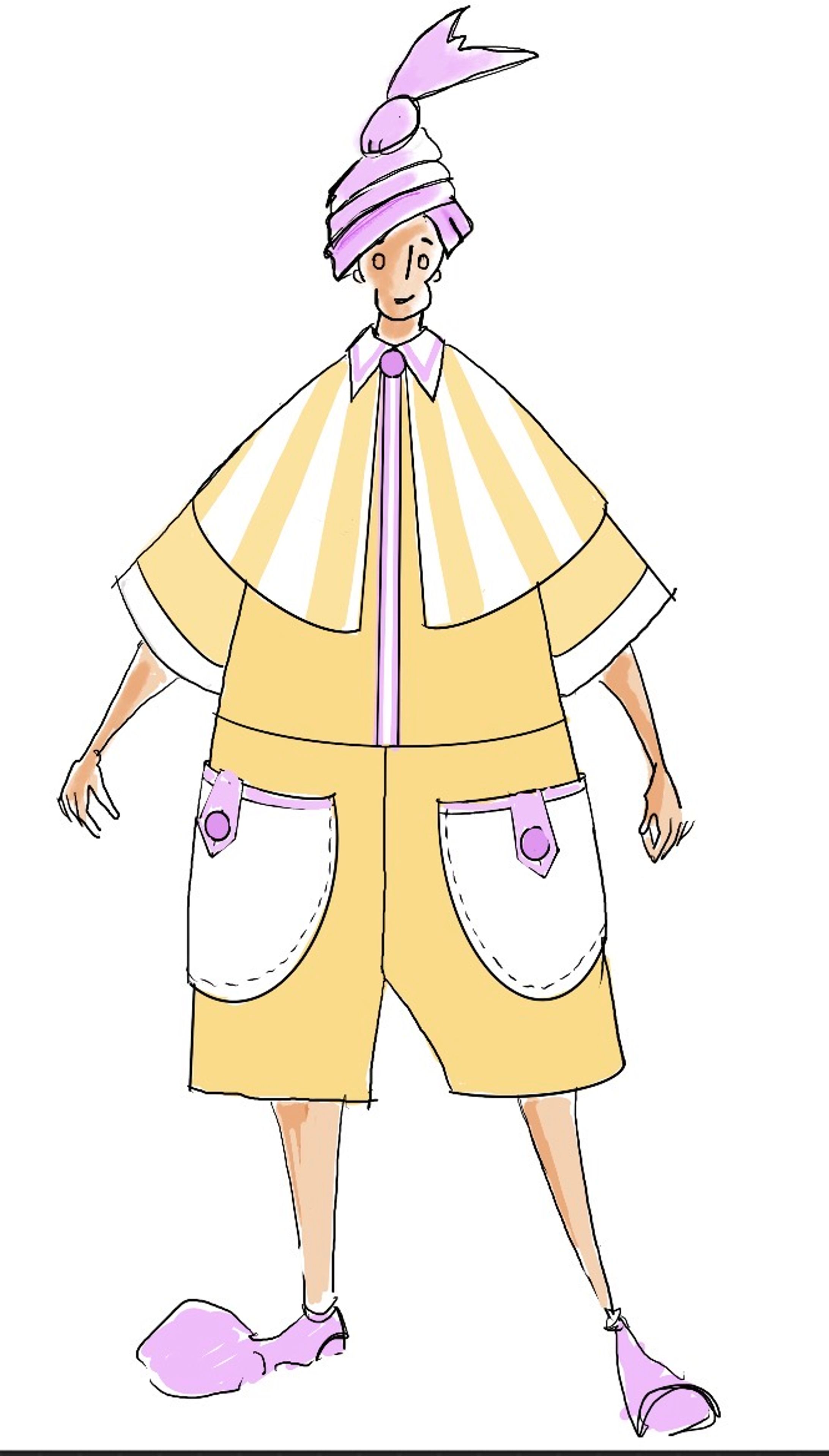 小人のデザイン画