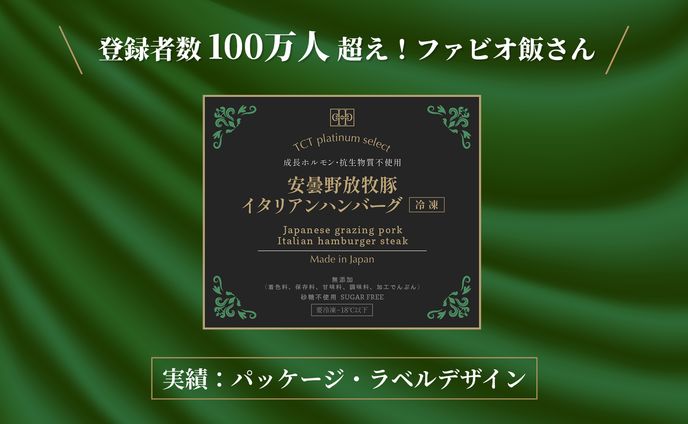 登録者数100万人超え「ファビオ飯」さんの商品パッケージ・ラベルデザインを担当しました