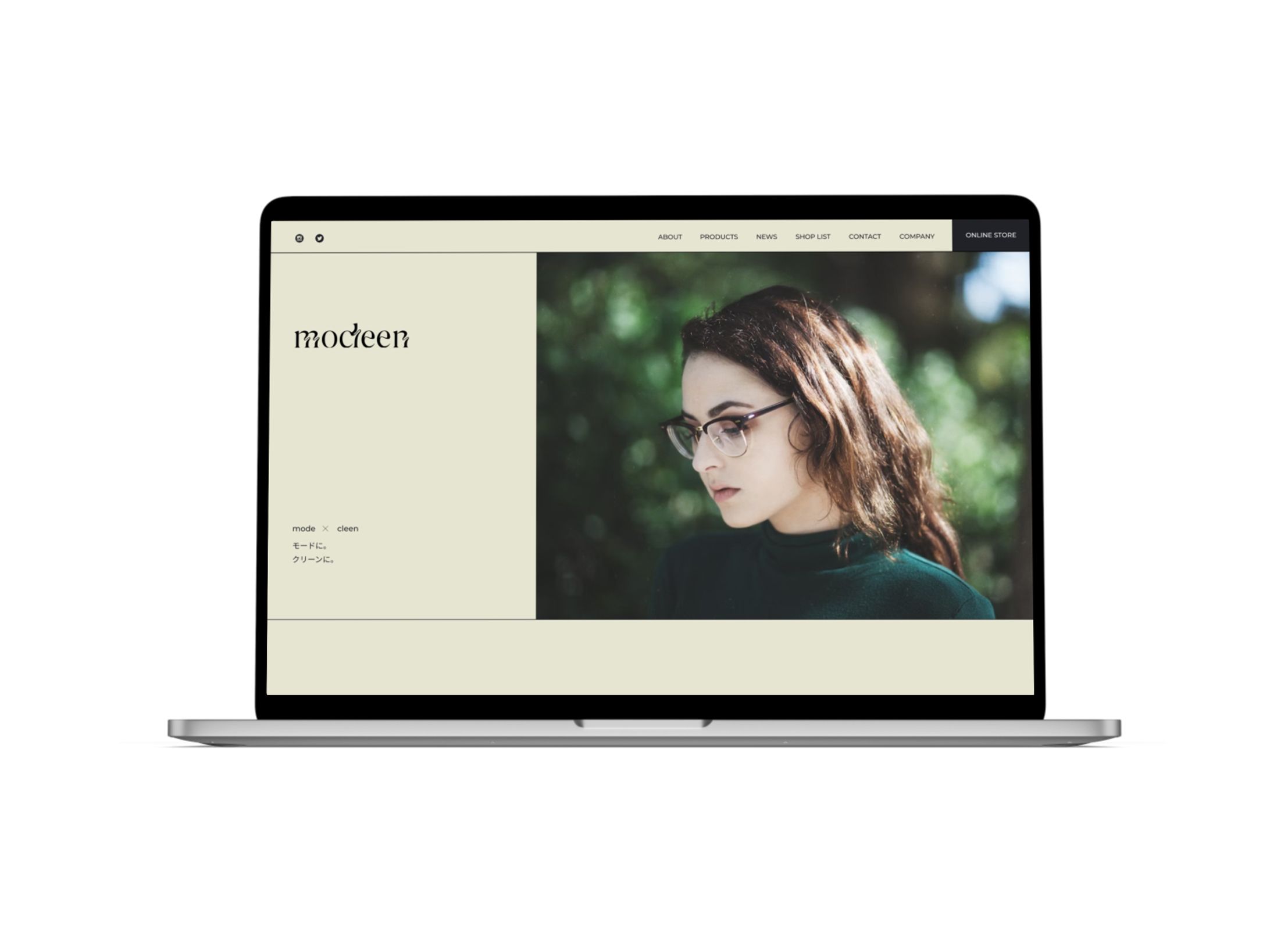 架空サイト　メガネブランド「modeen」-1