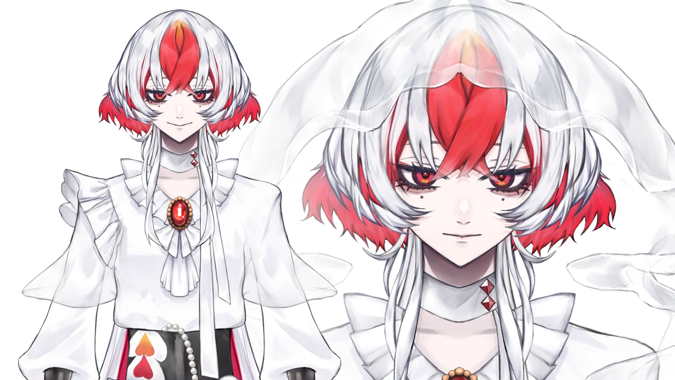 🔴篝火幽理｜Live2Dイラスト-1