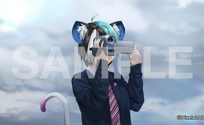 Commission illustration "NewJeans (뉴진스) 'Ditto' Guitar ver. Covered by Nezumi Elze"