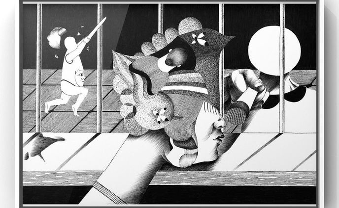 Ballpoint pen drawing
インタビューされてる隙のある人の絵

BASE
https://moriokasachi.theshop.jp/

 #suzuri 
https://suzuri.jp/moriokasachiart

#絵
#drawing
#art
#イラスト
#illustration
#surrealism
#アート
#絵描き
#artist
#artwork
#ボールペン画
#moriokasachi
#モリオカサチ
#BASE
#instagramart 
#instagramartist 
#painting
#originalart
#arte
#arts
#artsy 
#artstagram 
#artistsoninstagram
#draw
#gallery