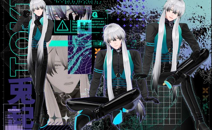 オリジナル３Dモデル【兎起-Toki--】