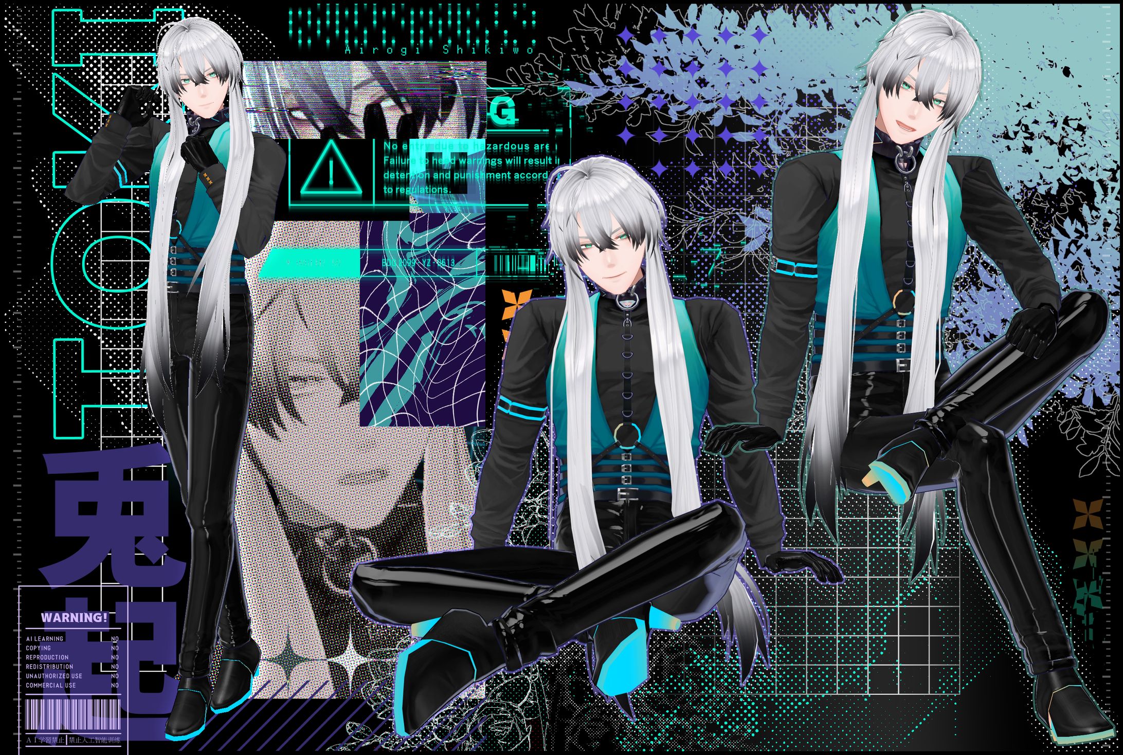 オリジナル３Dモデル【兎起-Toki--】-1