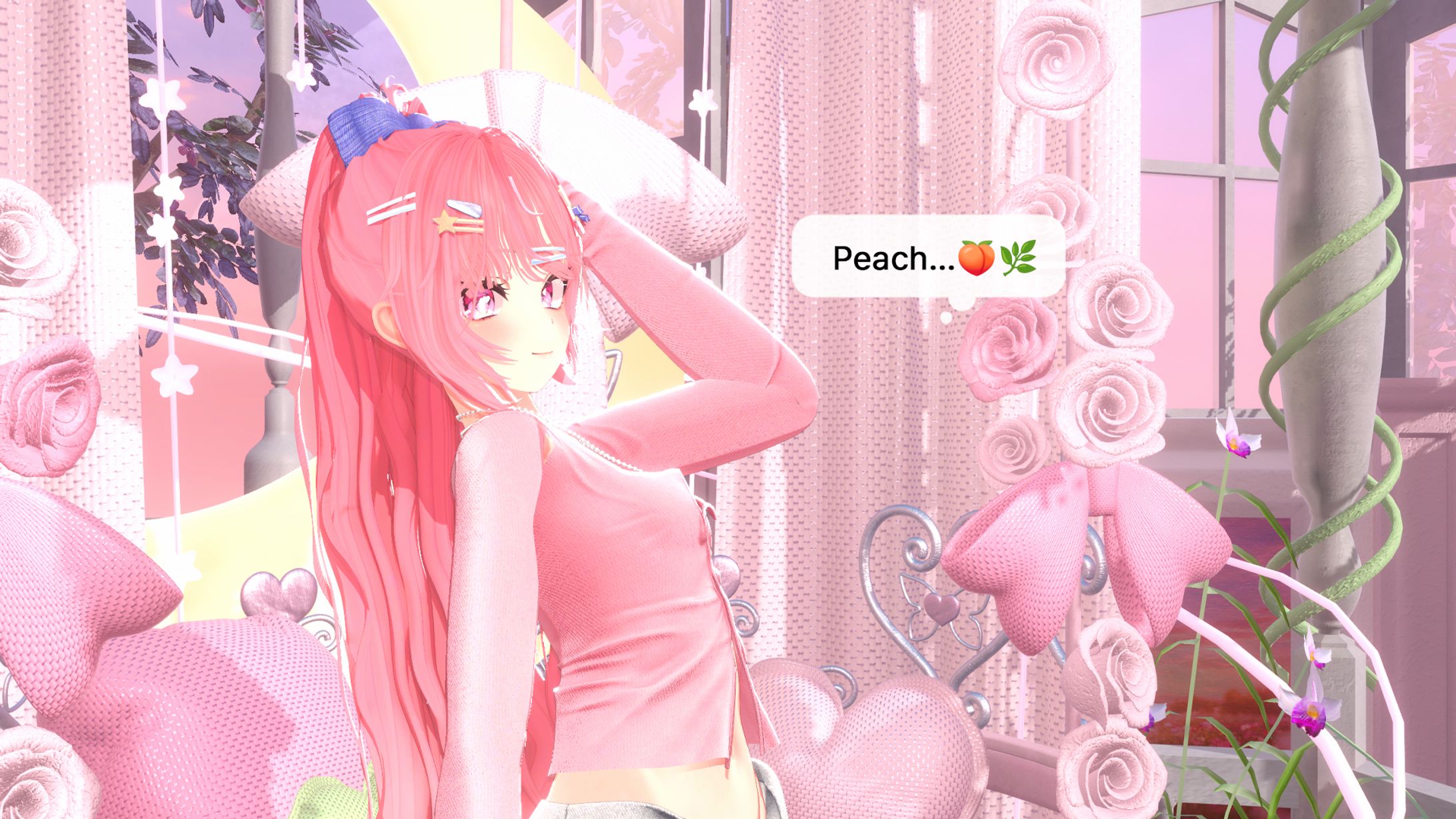 Peach Syrup Garden {Warudo URP World}🍑🌿Pro}-1