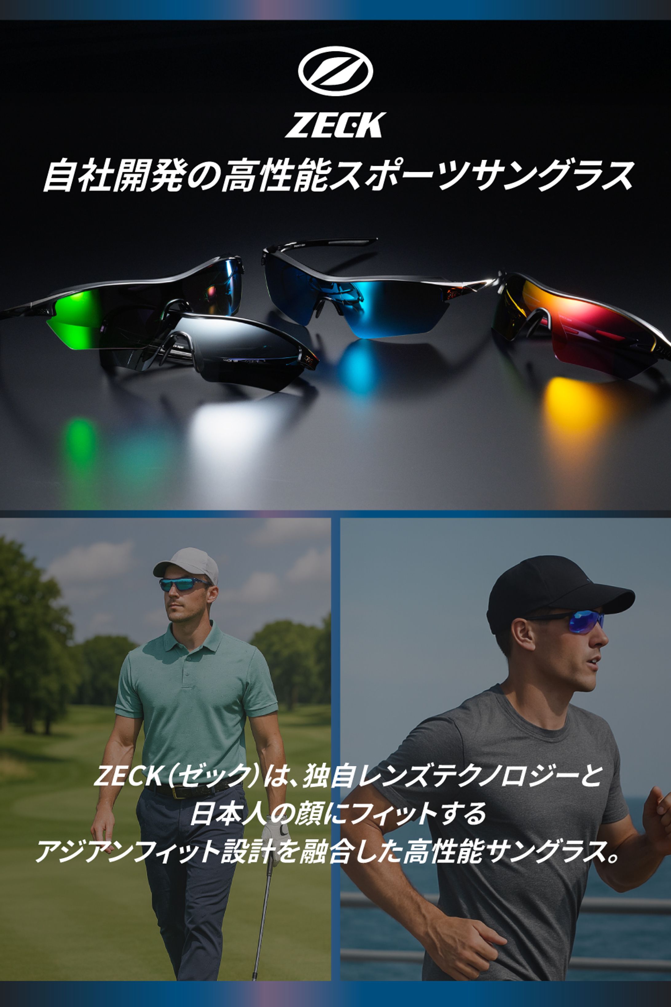 【Amazon】【制作実績】スポーツサングラス-1