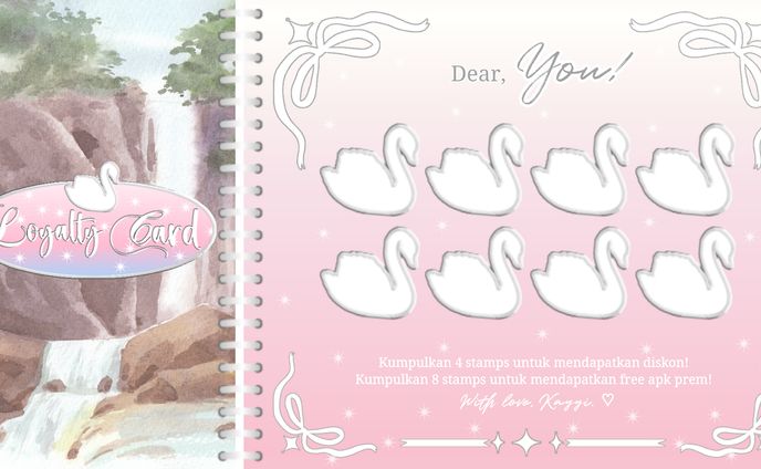 Loyalty card, pricelist