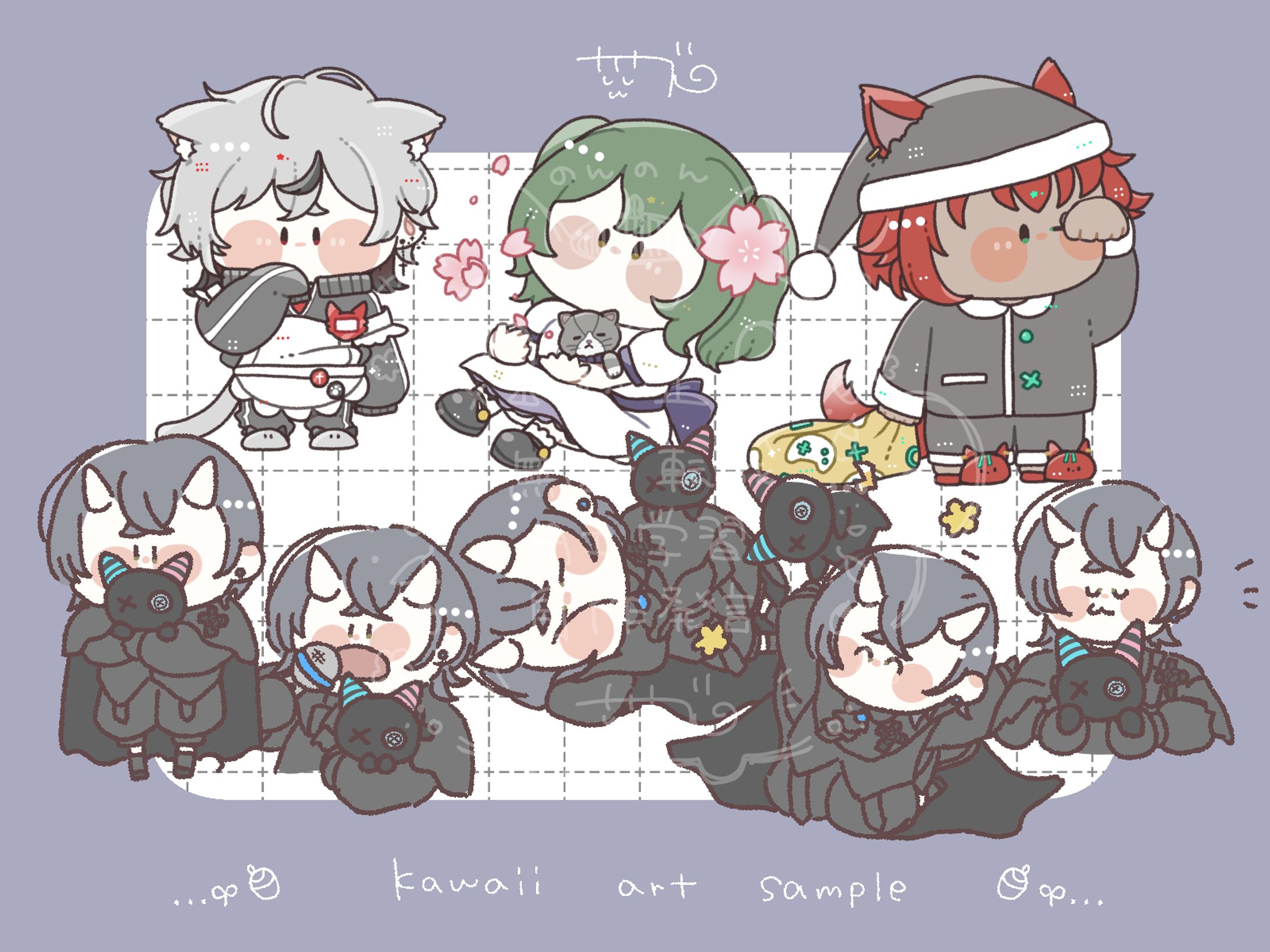 【ご依頼】ゆるっとセット等/潤鬼シュカ様-1