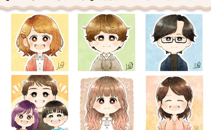 １９．デフォルメイラスト、アイコン