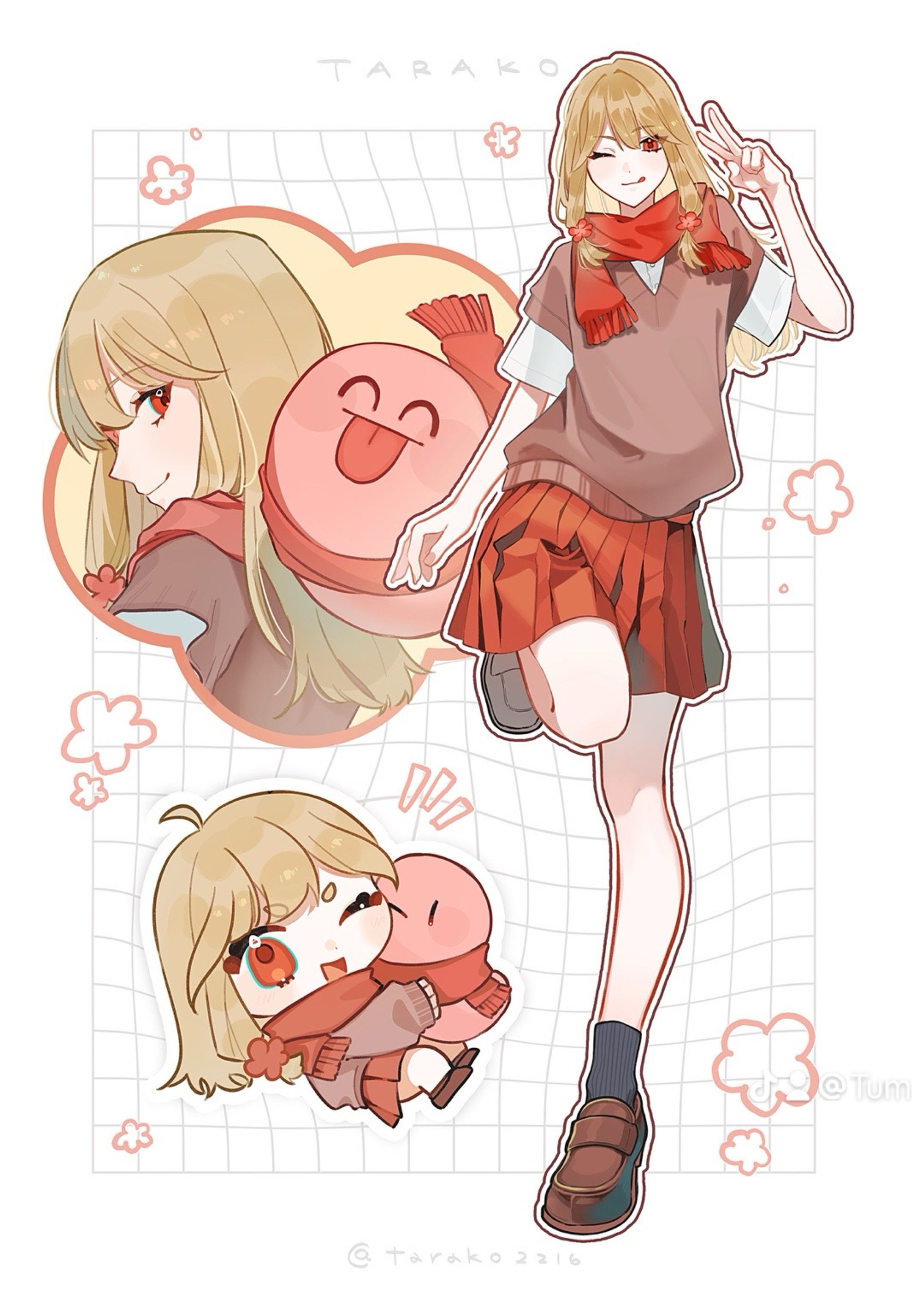 限界 / たらこ  ファンアート 立ち絵-1