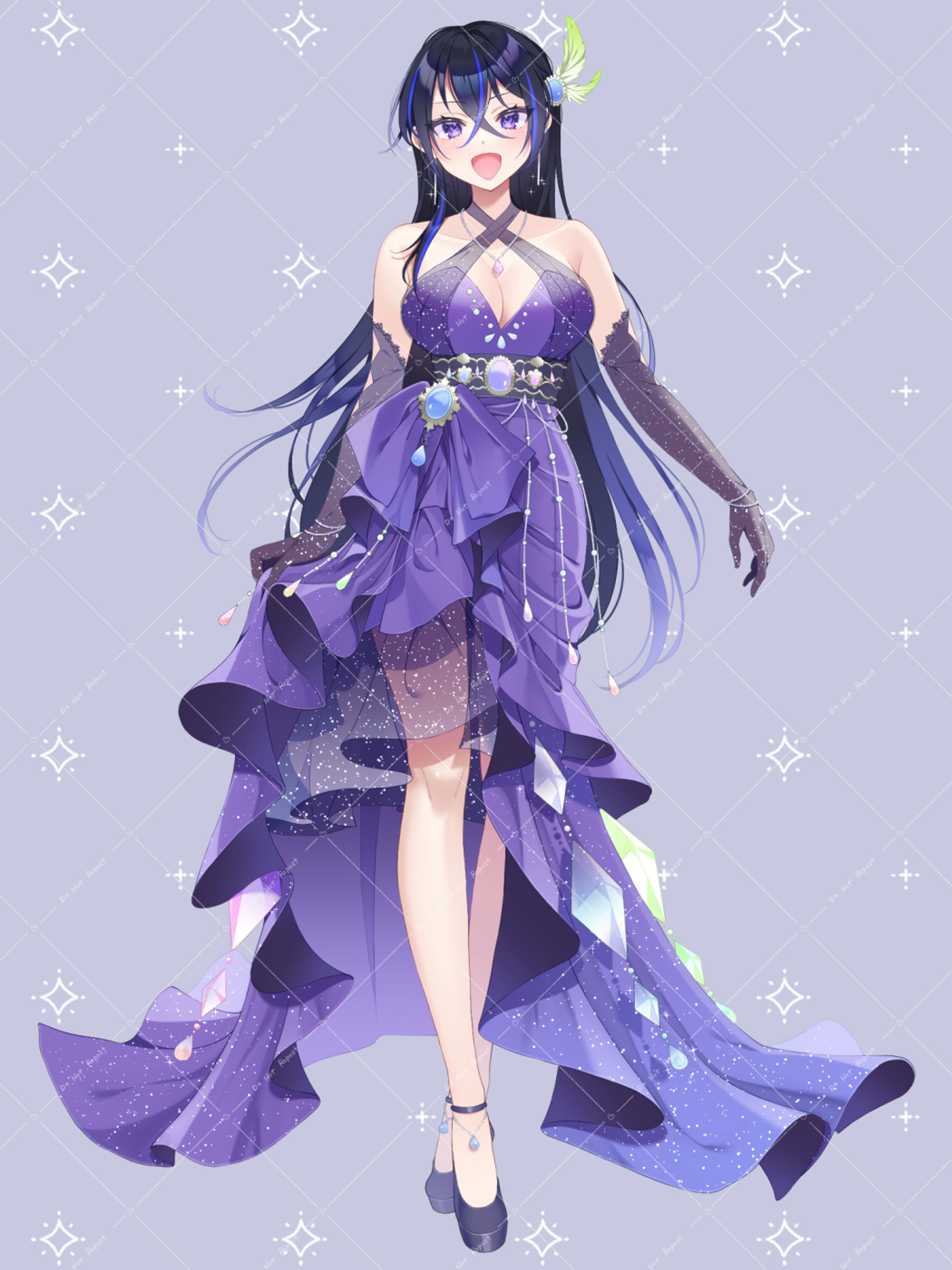 【works】灯月ゆきね様 ドレス衣装-1