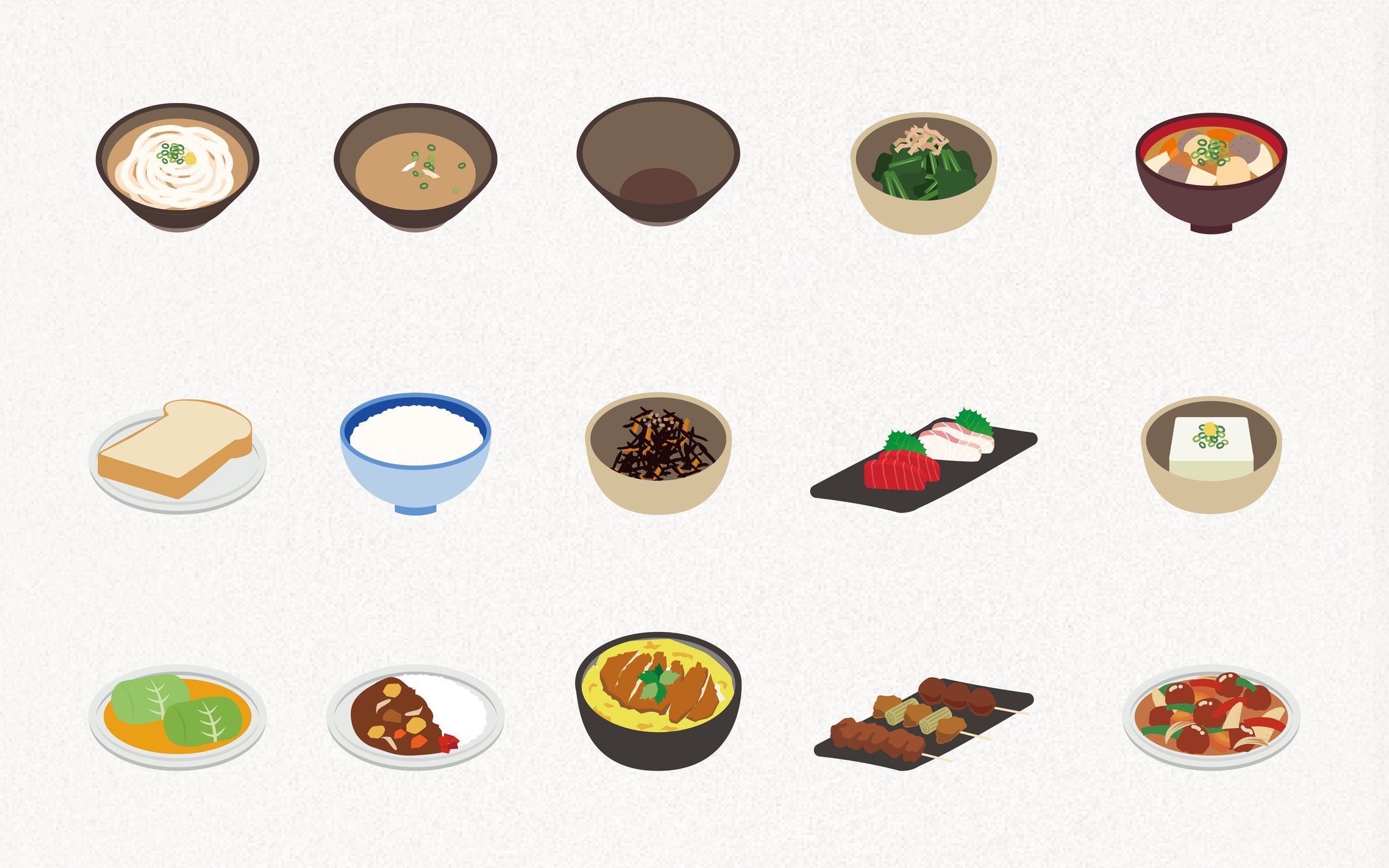 食べ物のイラスト-1