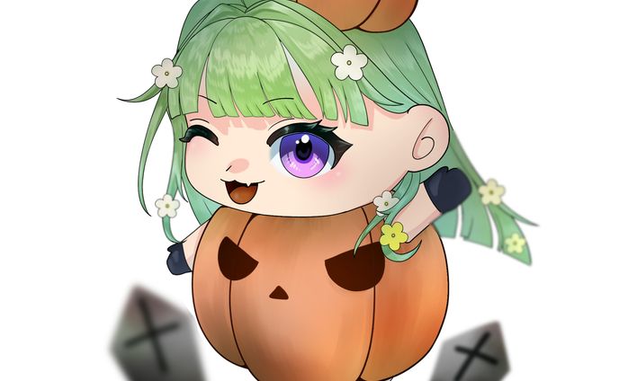 はらなり様  無償企画  ハロウィンイラスト